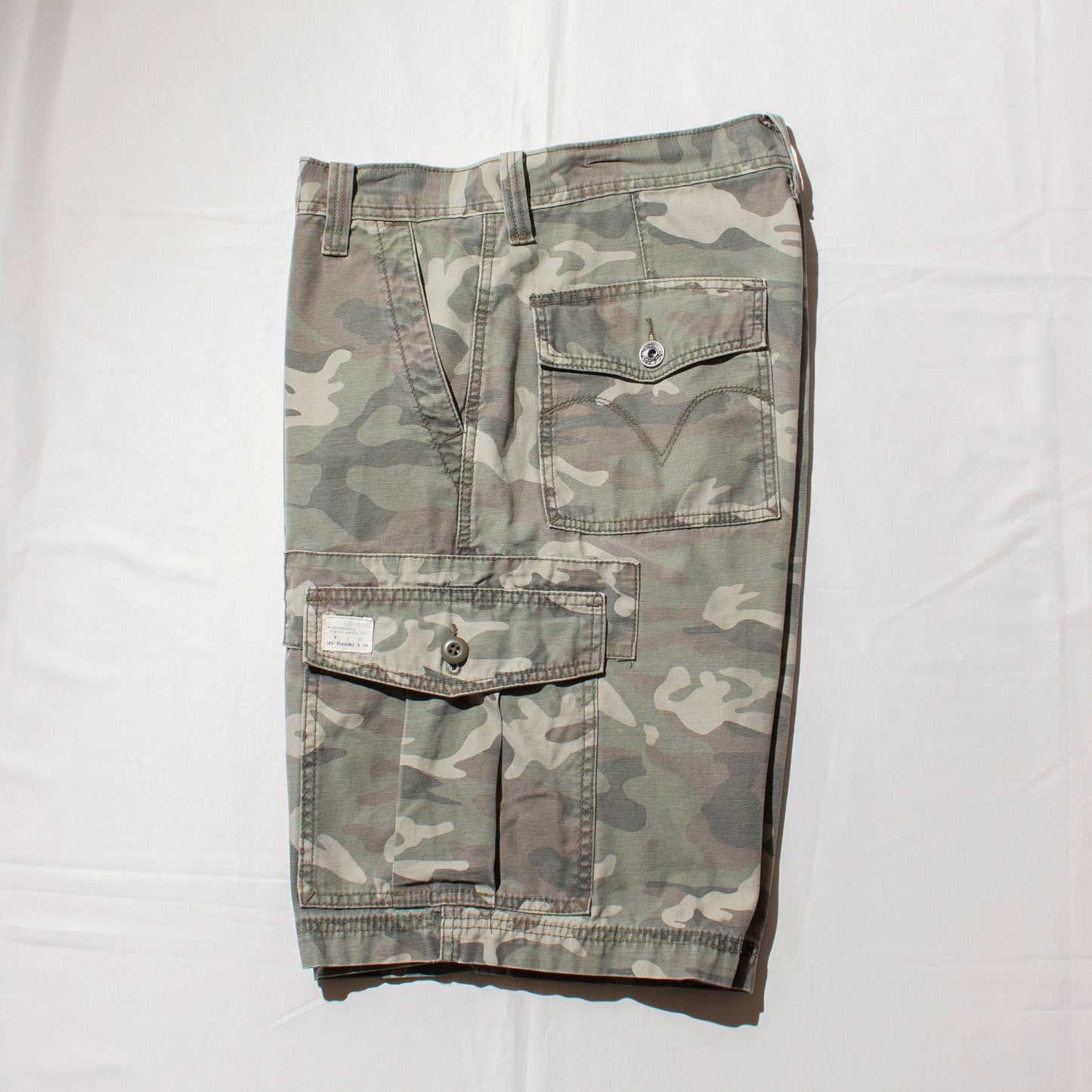 Camo Cargo Shorts【W35】