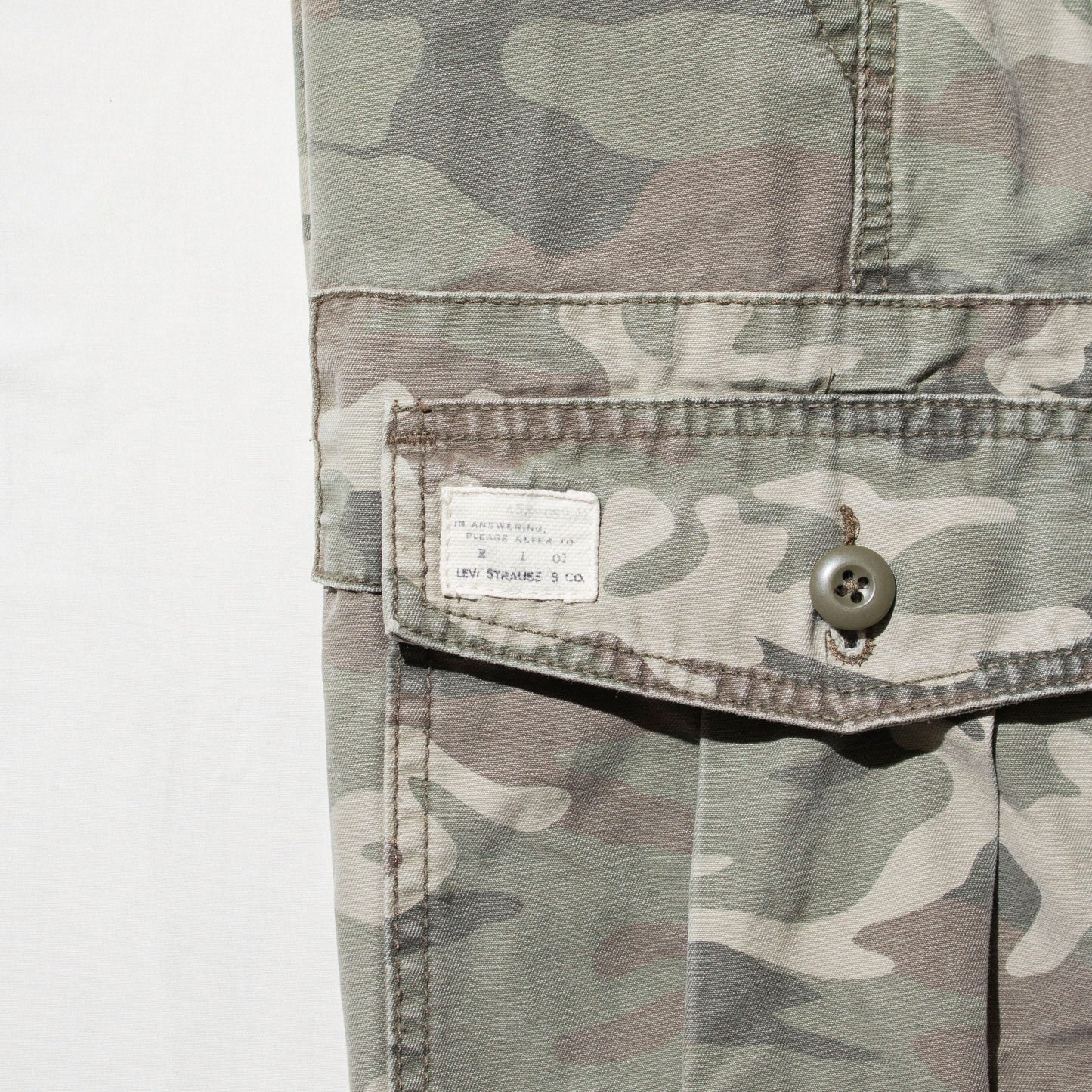 Camo Cargo Shorts【W35】