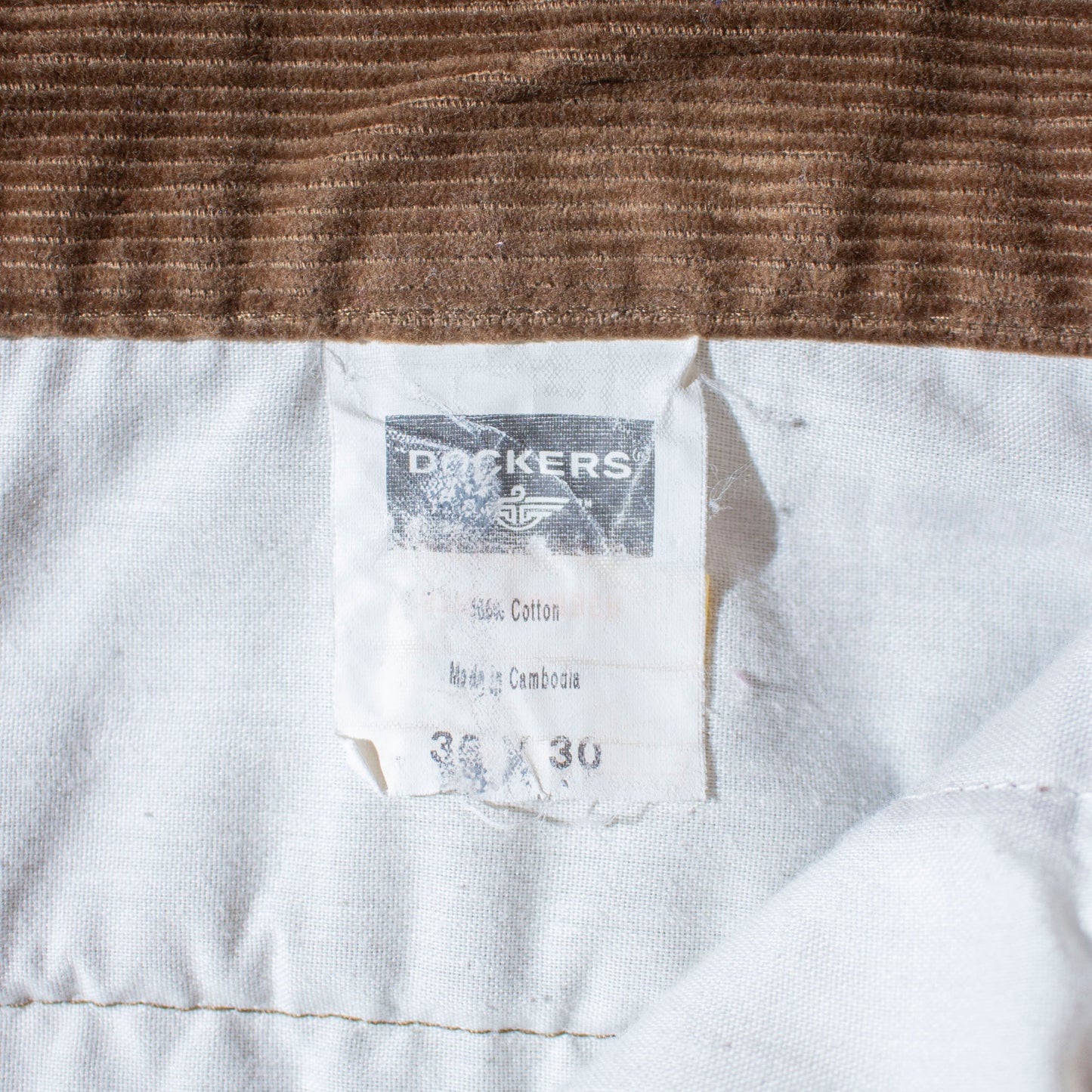 2tuck Corduroy Trousers