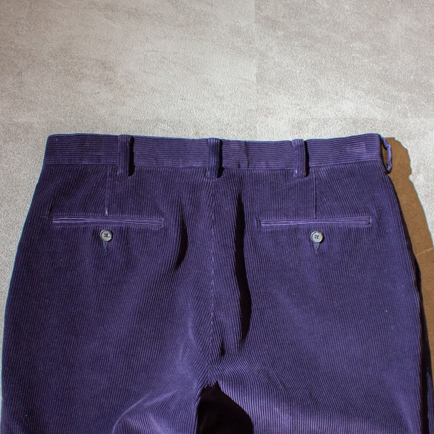 Corduroy Trousers / purple