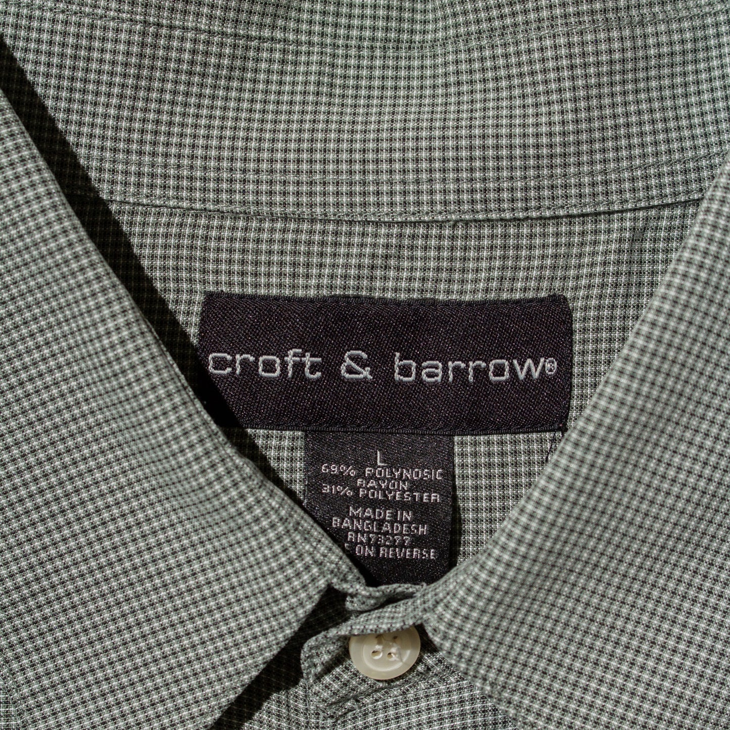 S/S Check Shirt【L】