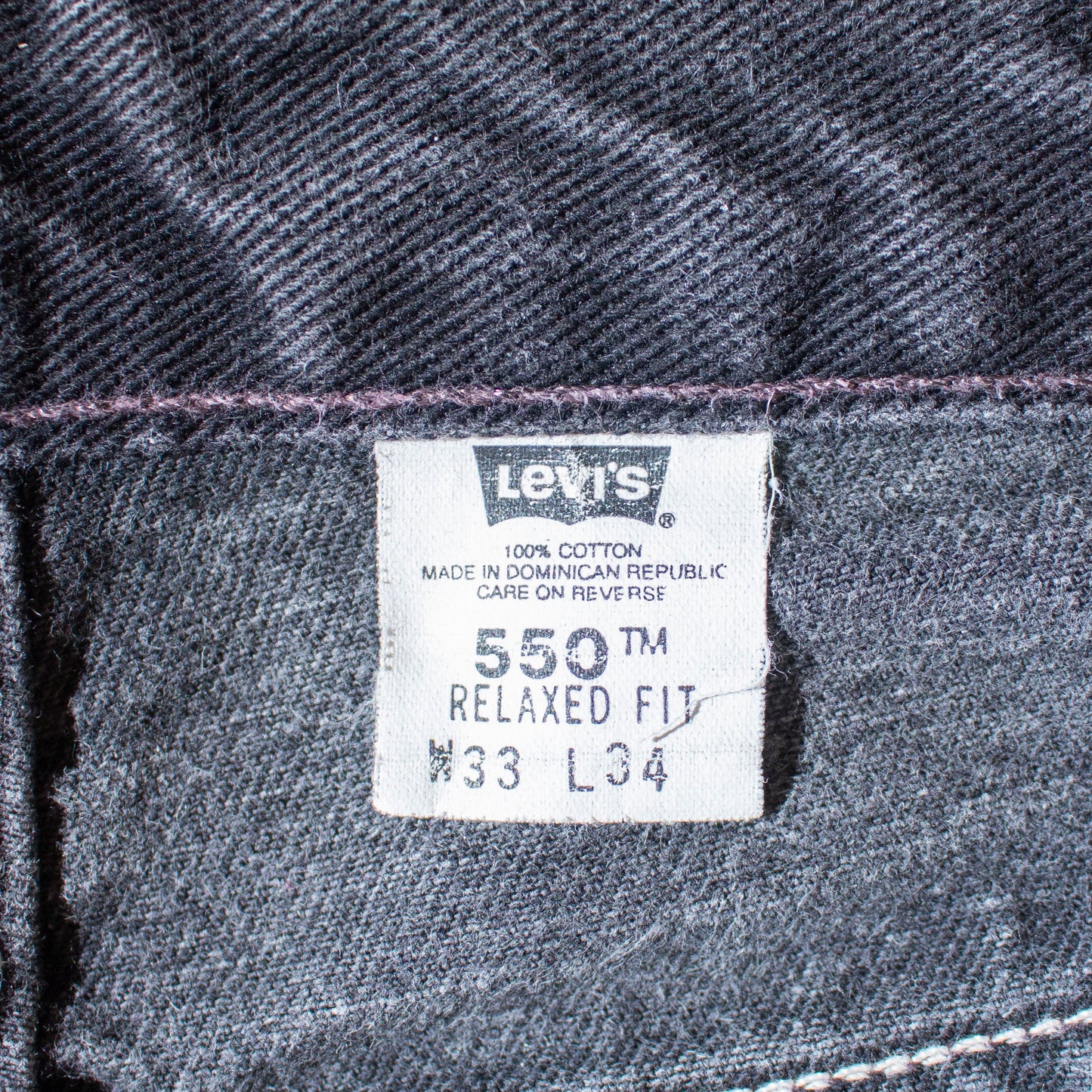 "RELAXED FIT" 5pocket Denim Pants