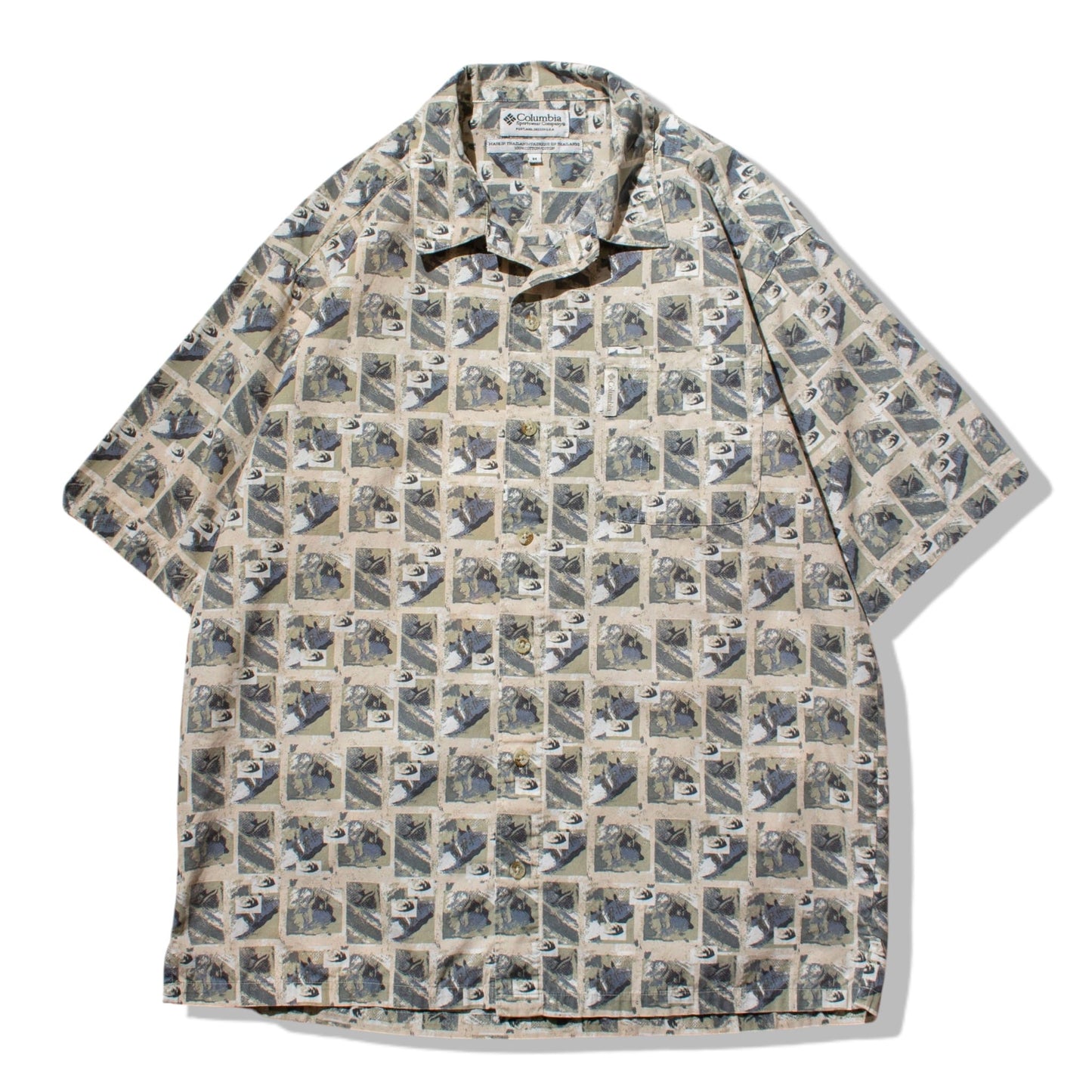 S/S Open Collar Shirt【M】