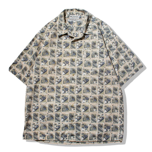 S/S Open Collar Shirt【M】