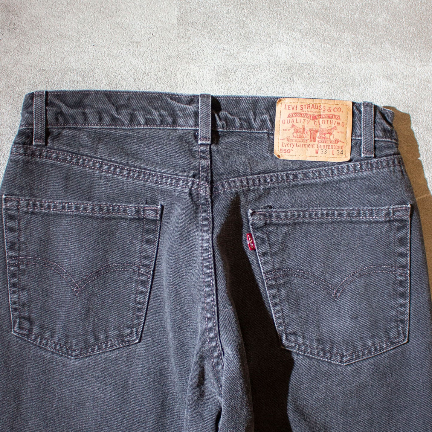 "RELAXED FIT" 5pocket Denim Pants