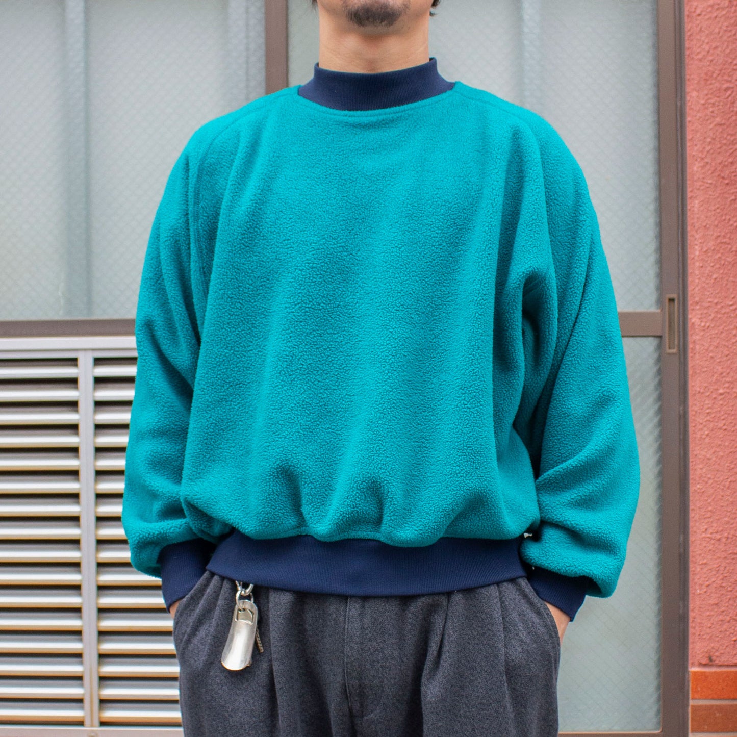 Fleece Mockneck Pullover Made in U.S.A.