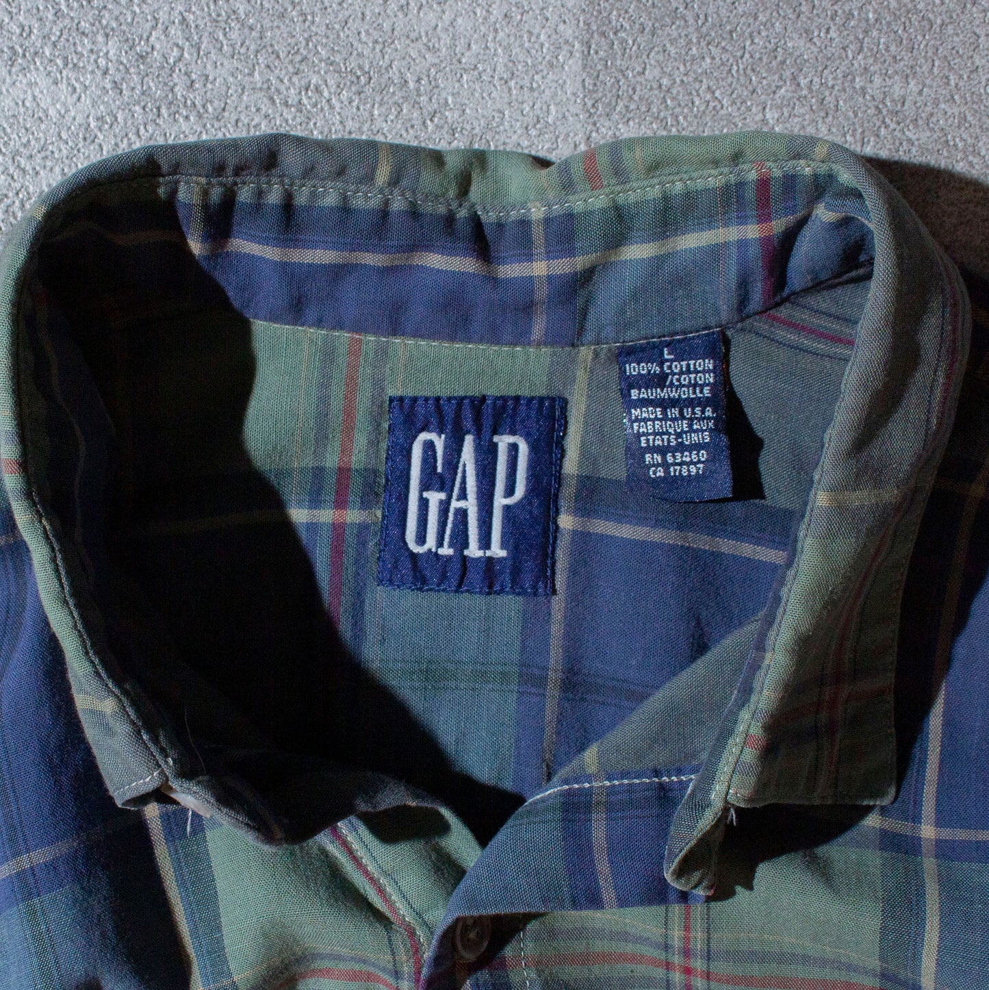 S/S Regular Collar Shirt Made in USA