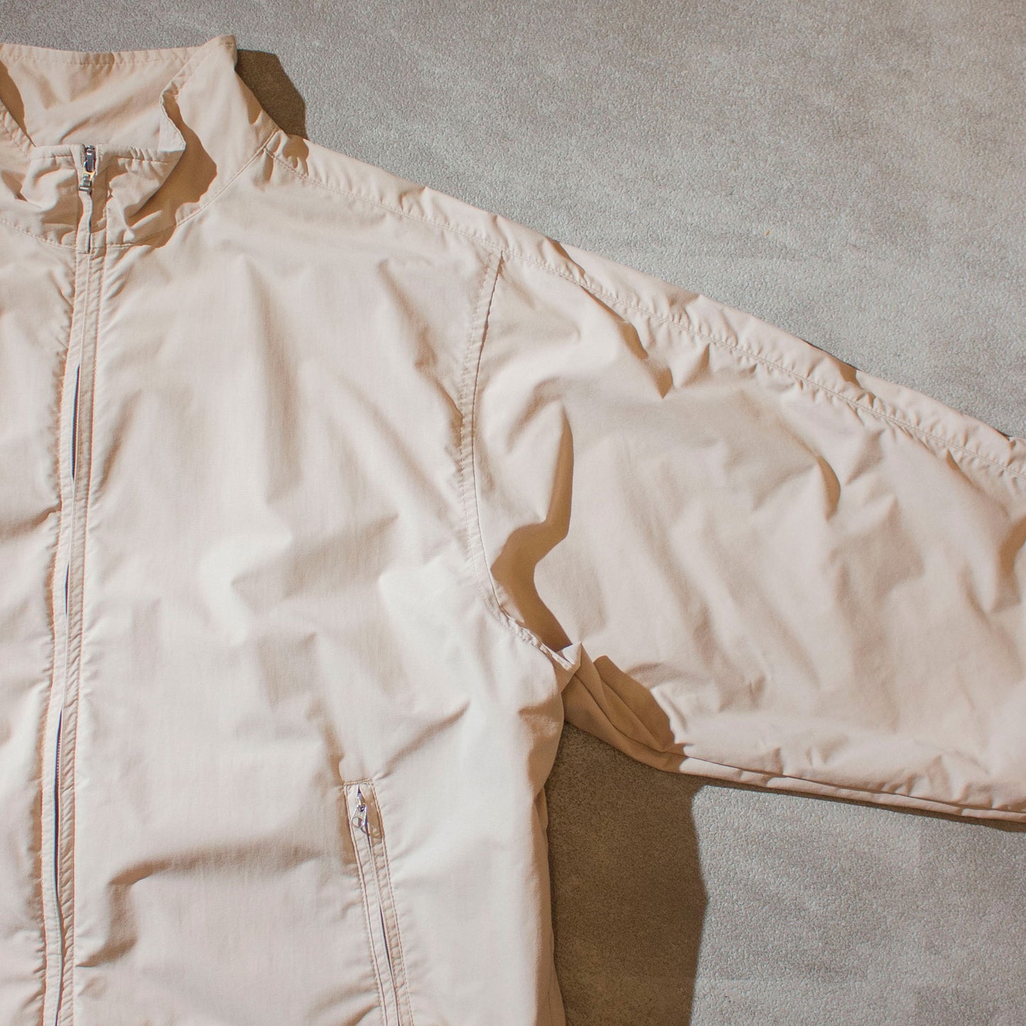 Nylon Windbreaker Jacket