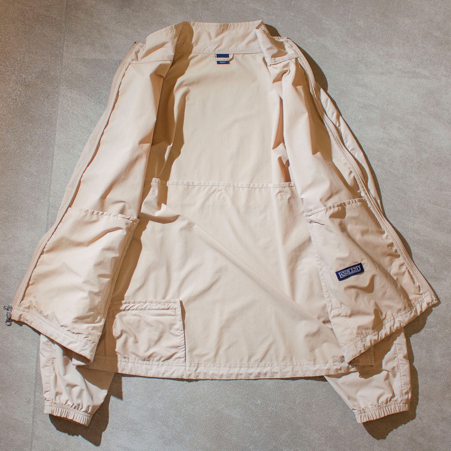 Nylon Windbreaker Jacket