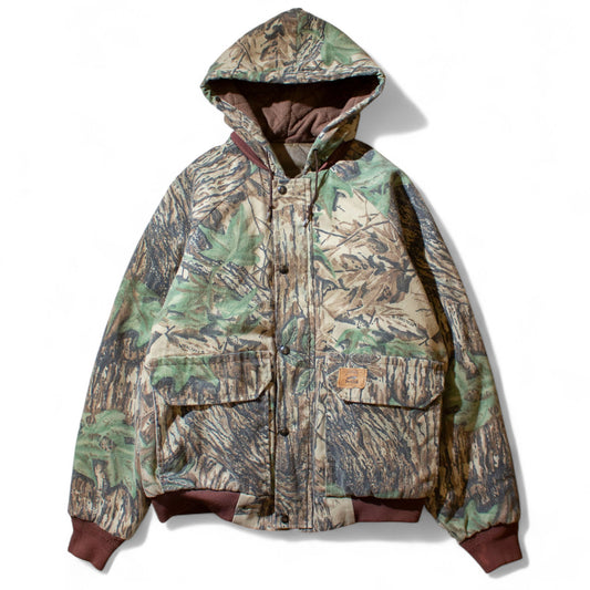 Tree Camo Hooded Blouson