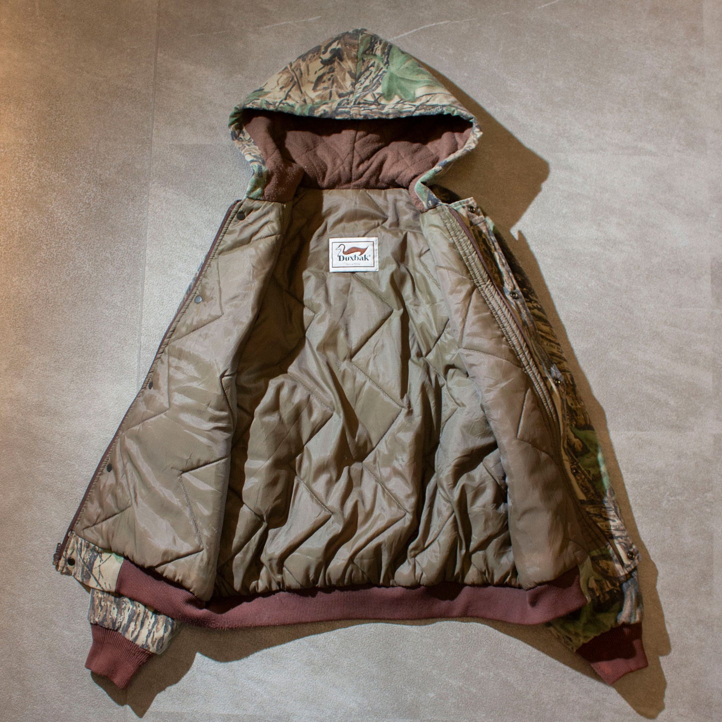 Tree Camo Hooded Blouson