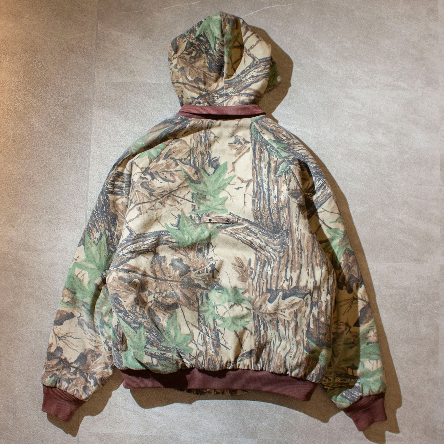 Tree Camo Hooded Blouson