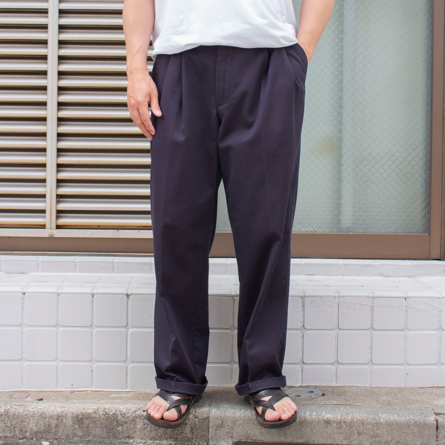 Custom Baggy Chino Pants【33×31】