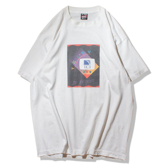 "TCI" T-Shirt Made in U.S.A.【XL】