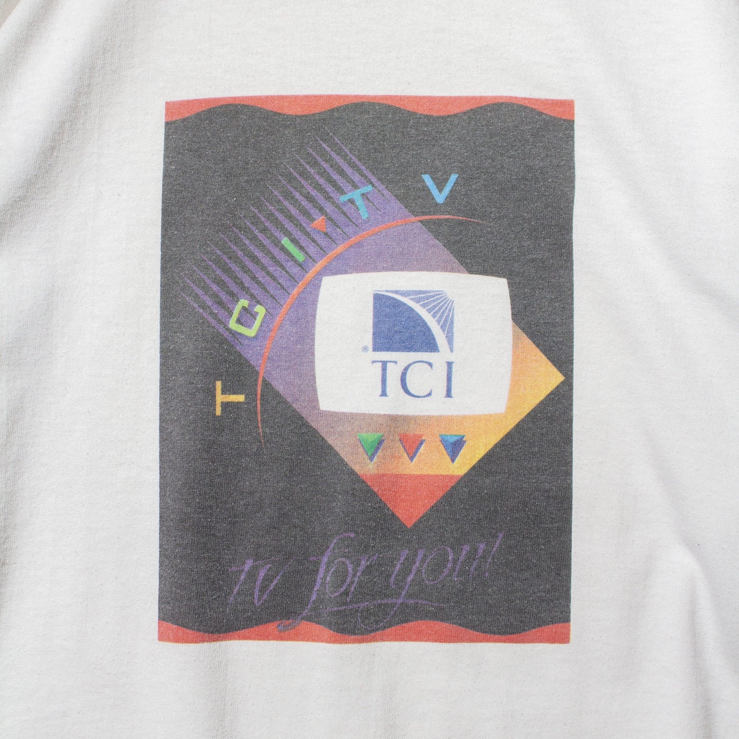 "TCI" T-Shirt Made in U.S.A.【XL】
