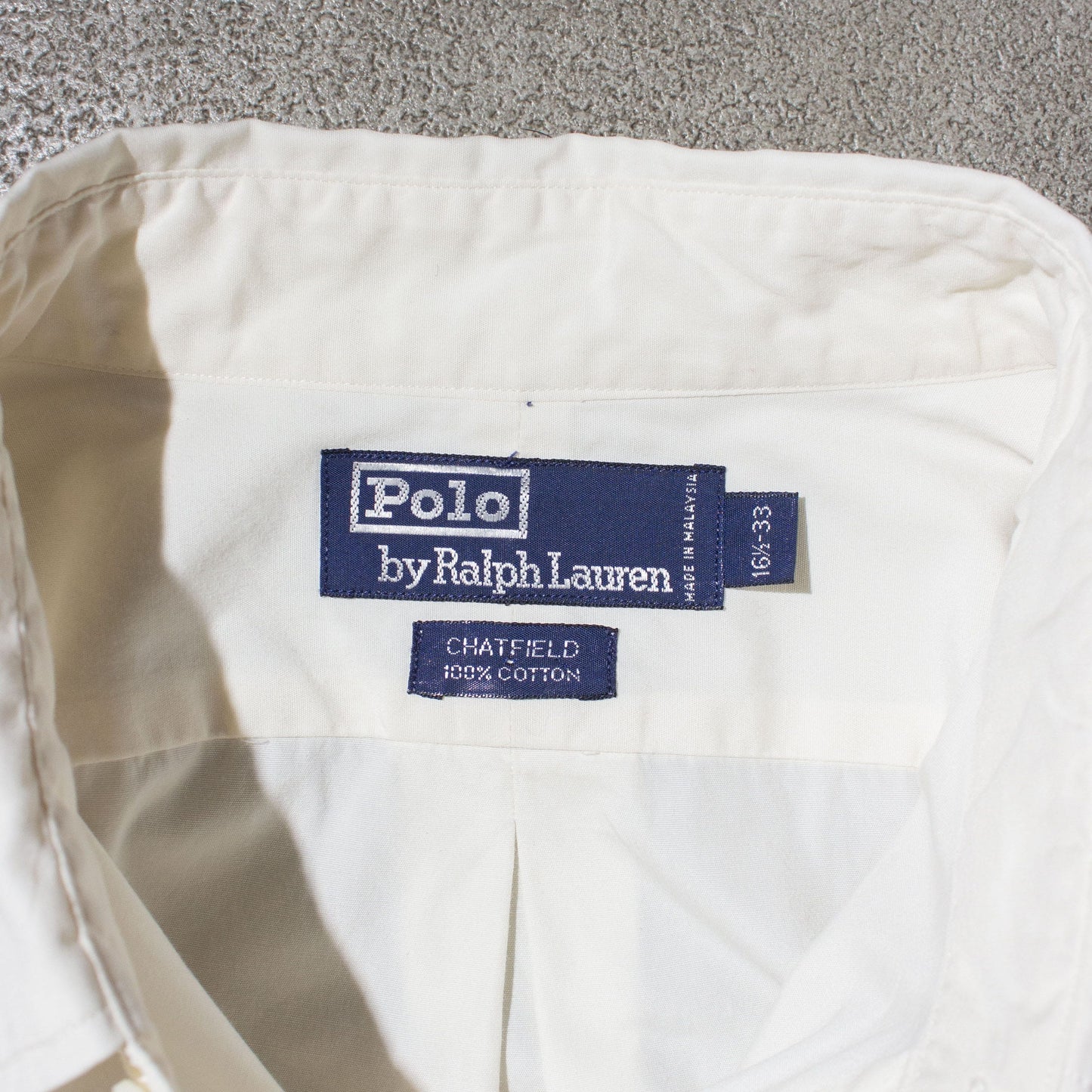 "CHATFIELD" Custom Resized Cotton Shirt【About L】