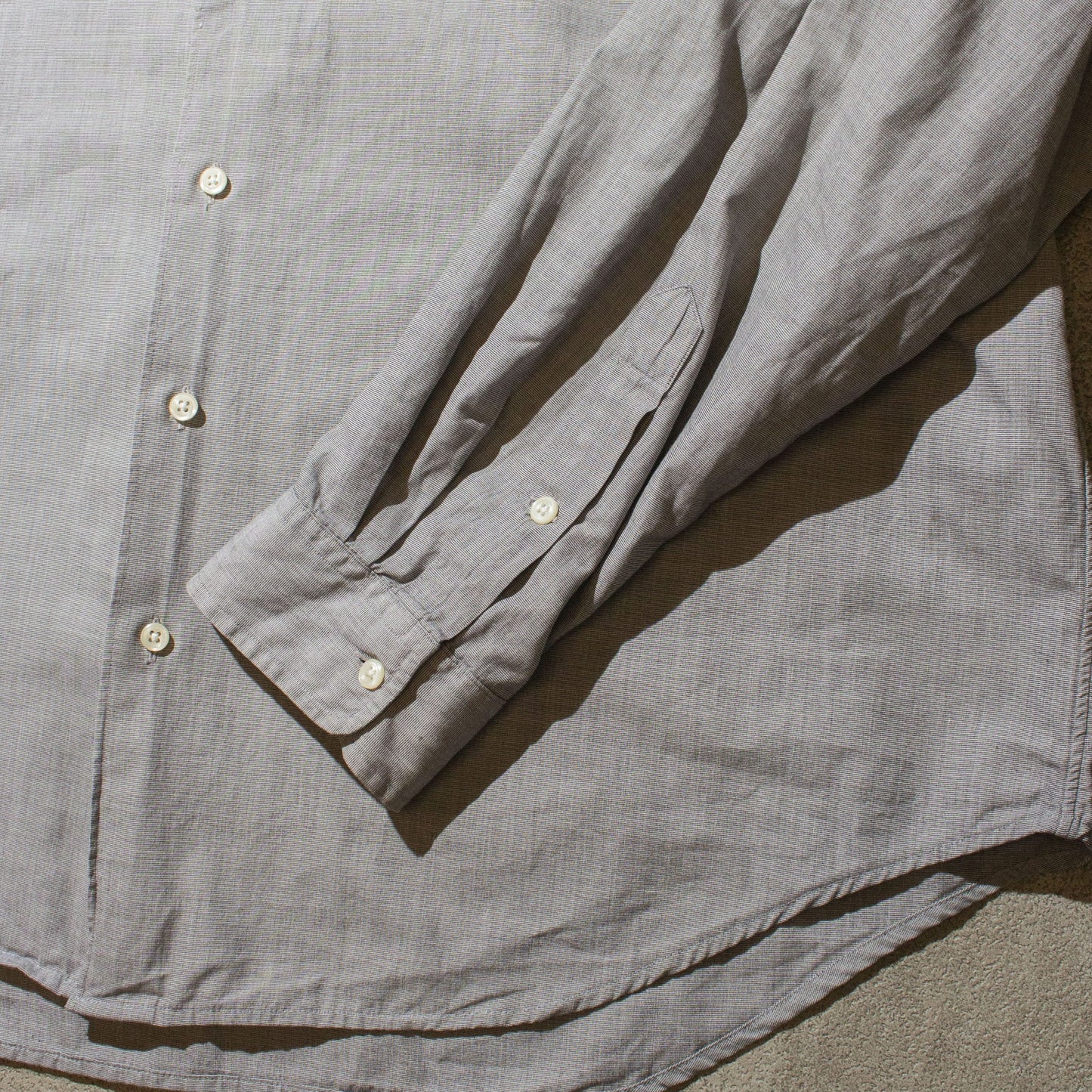 "MARLOWE" Custom Resized Cotton Shirt【XXL】