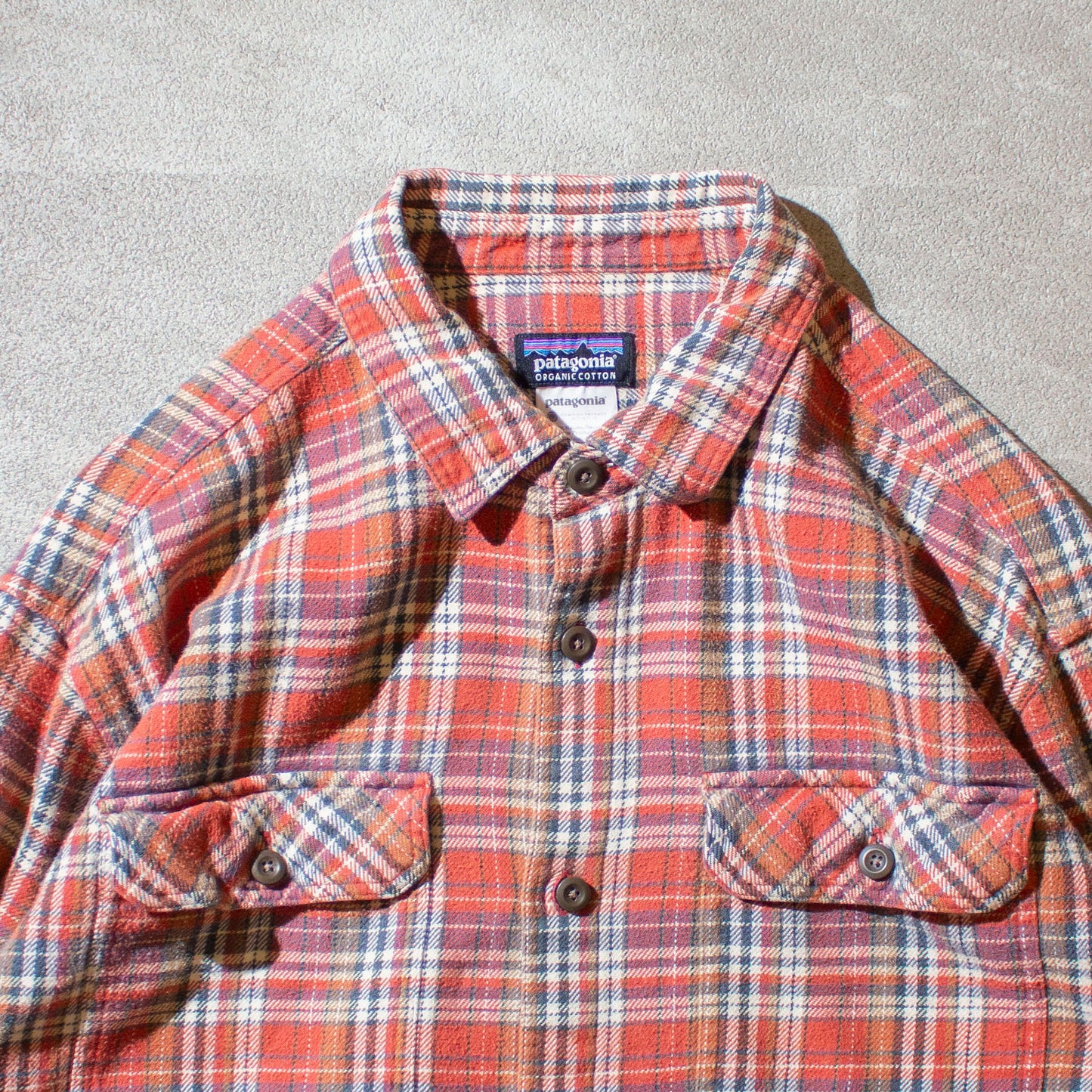 Organic Cotton Check Flannel Shirt