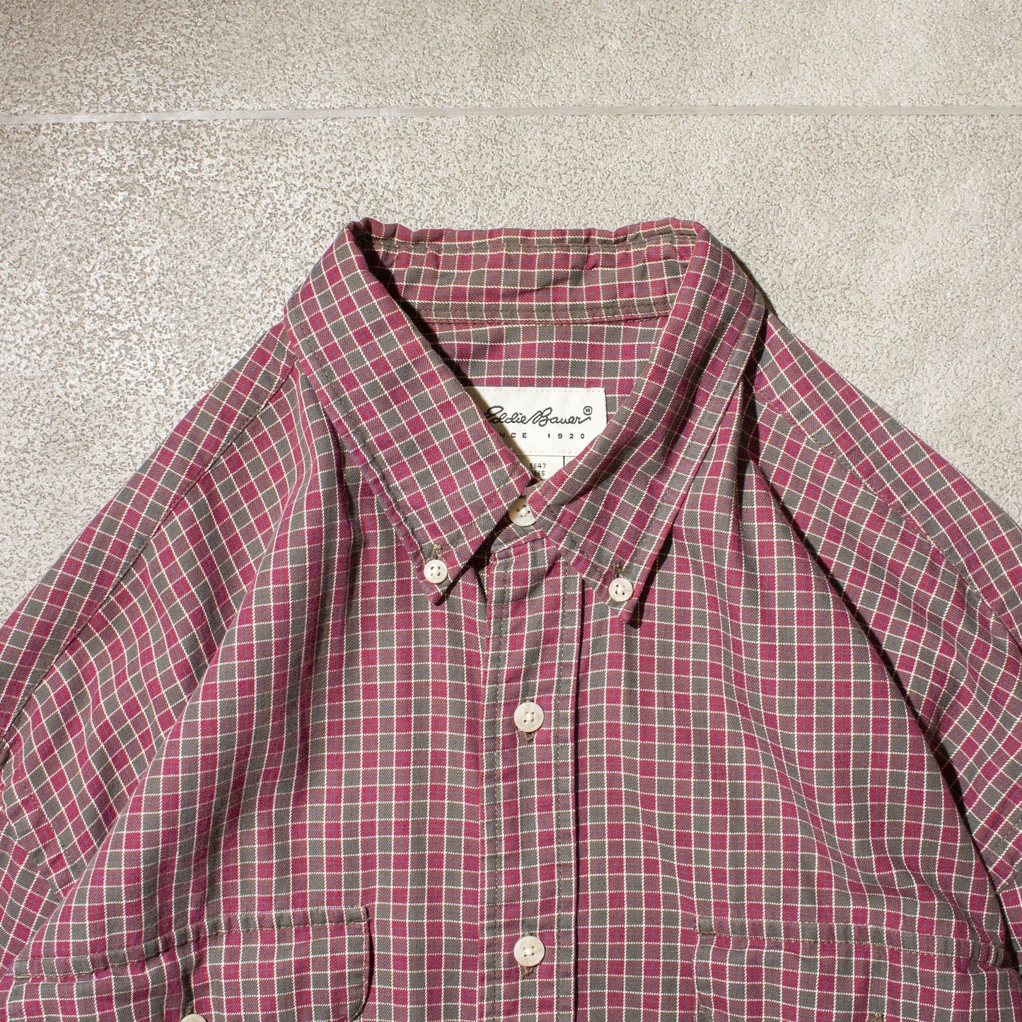 Custom Resized Check Shirt【L】