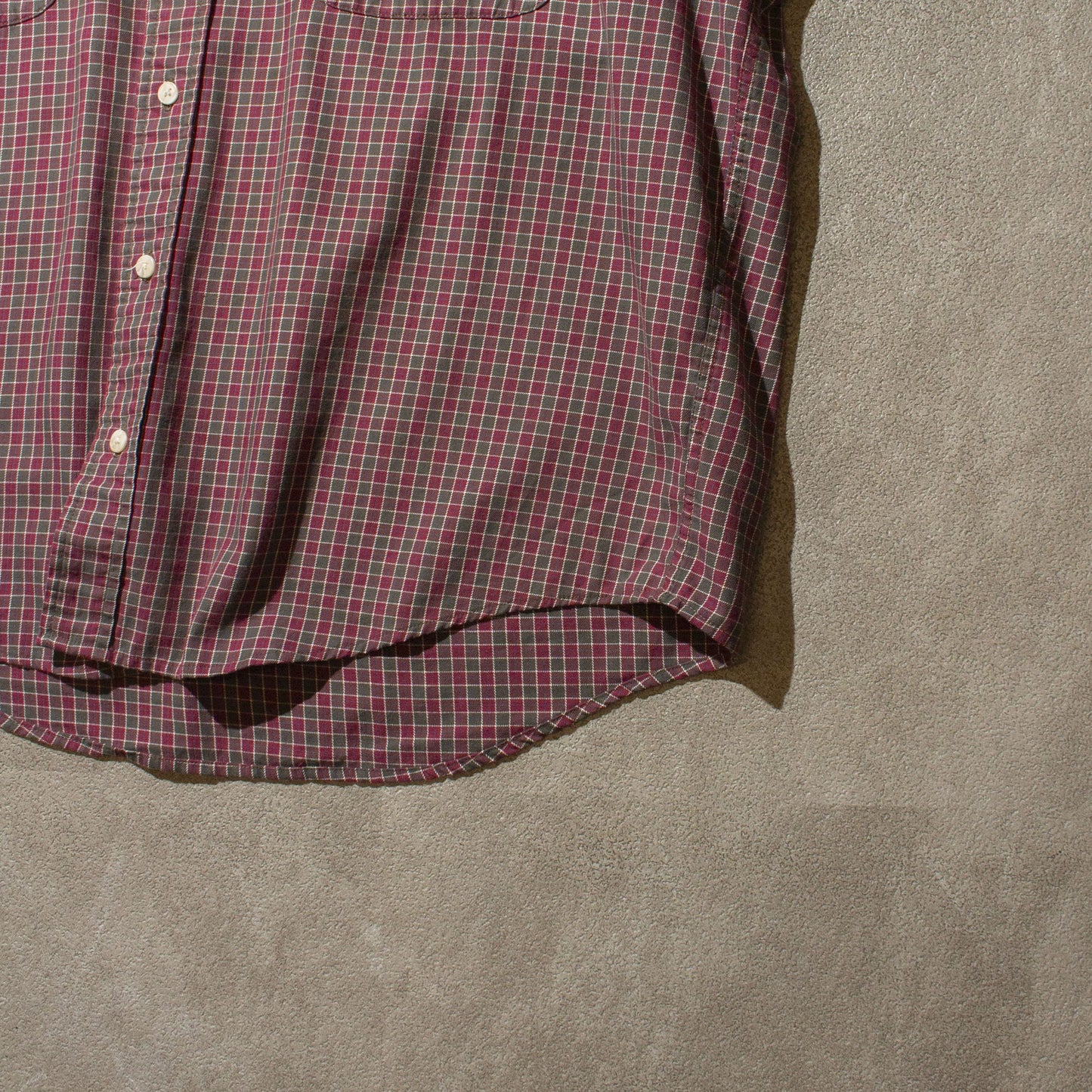 Custom Resized Check Shirt【L】