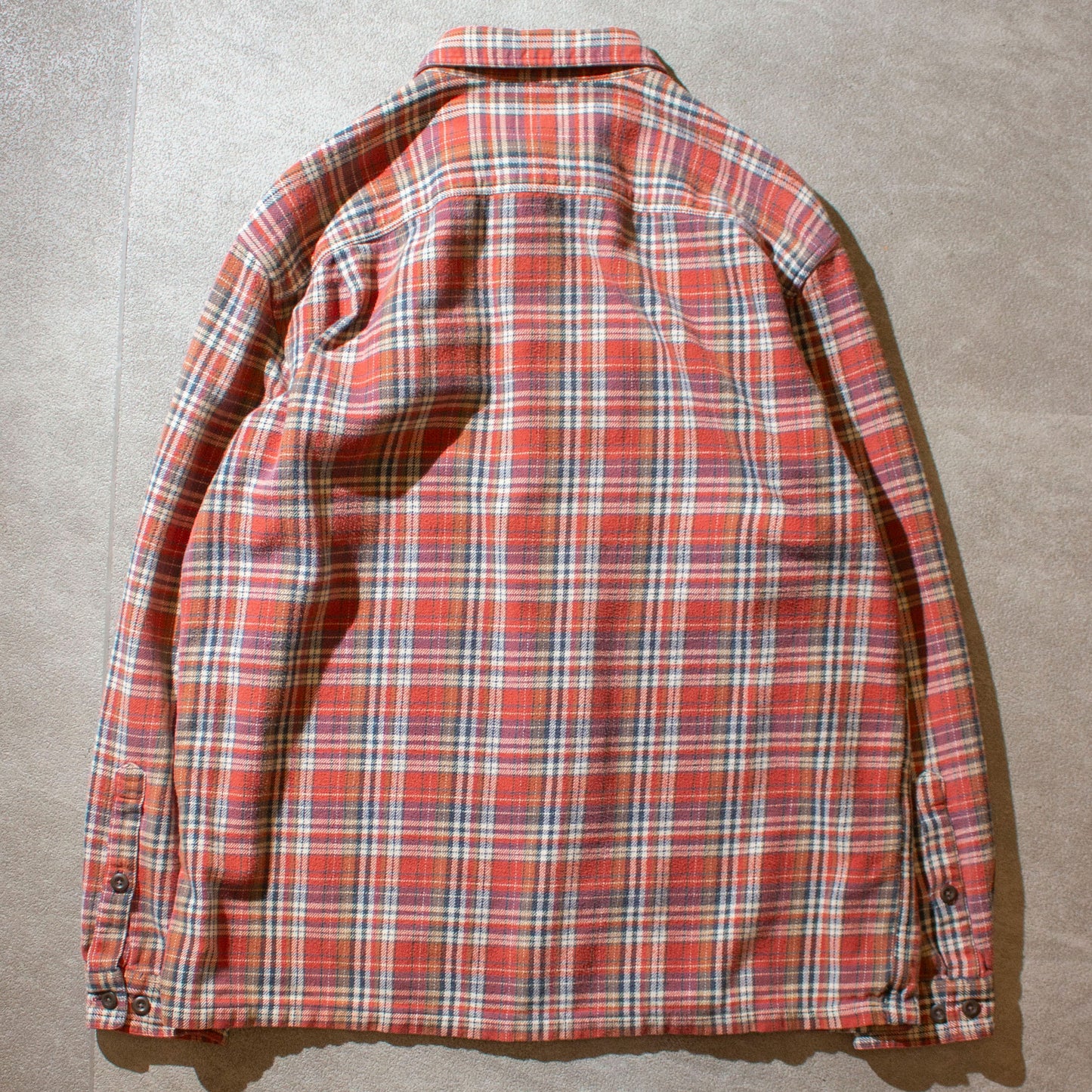 Organic Cotton Check Flannel Shirt