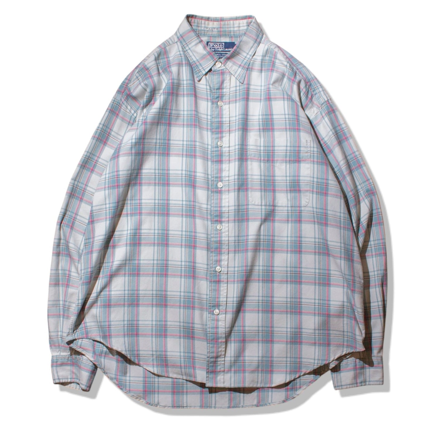 "Lowell Sport" Custom Resized Check Shirt 【L】