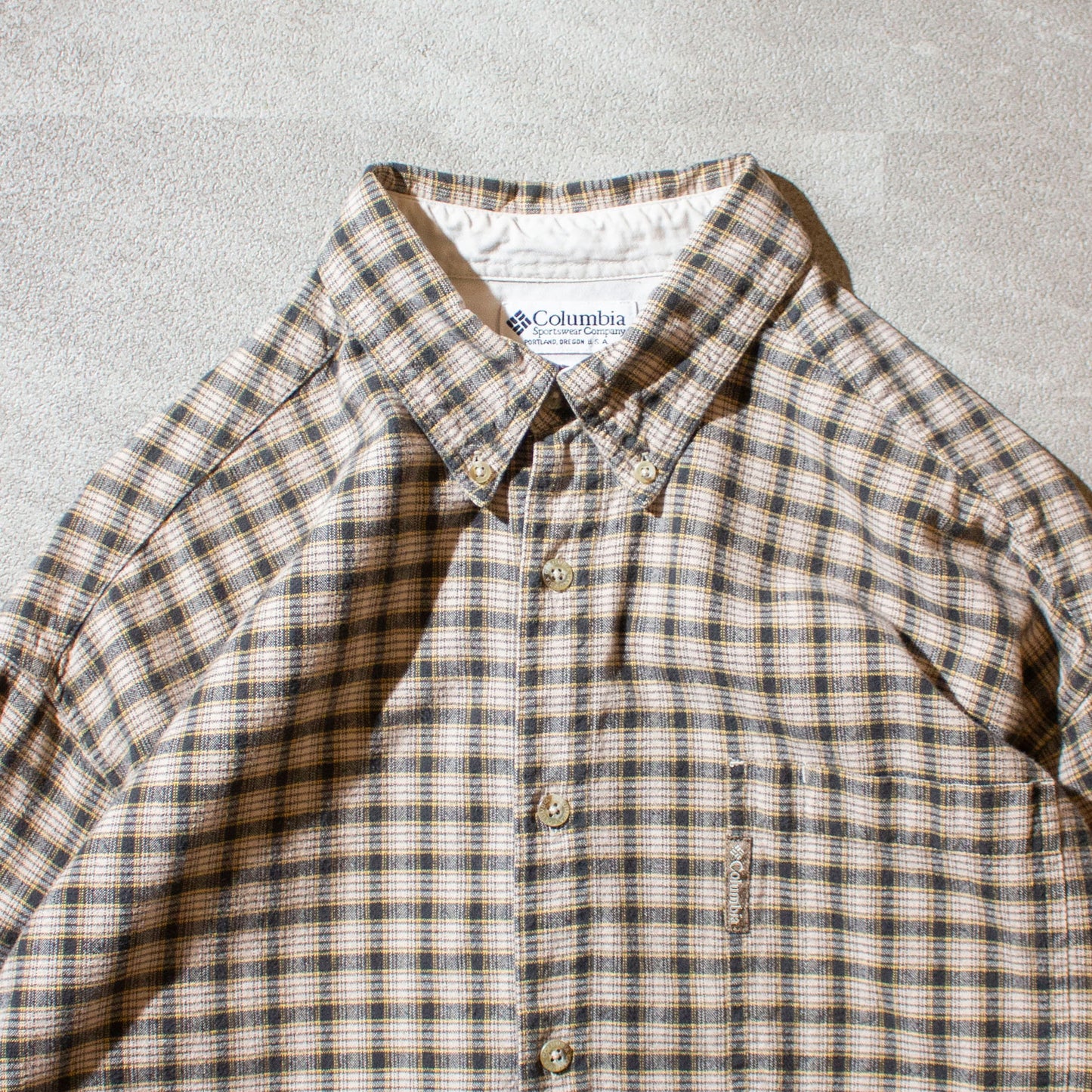 Cotton Flannel Check B.D Shirt