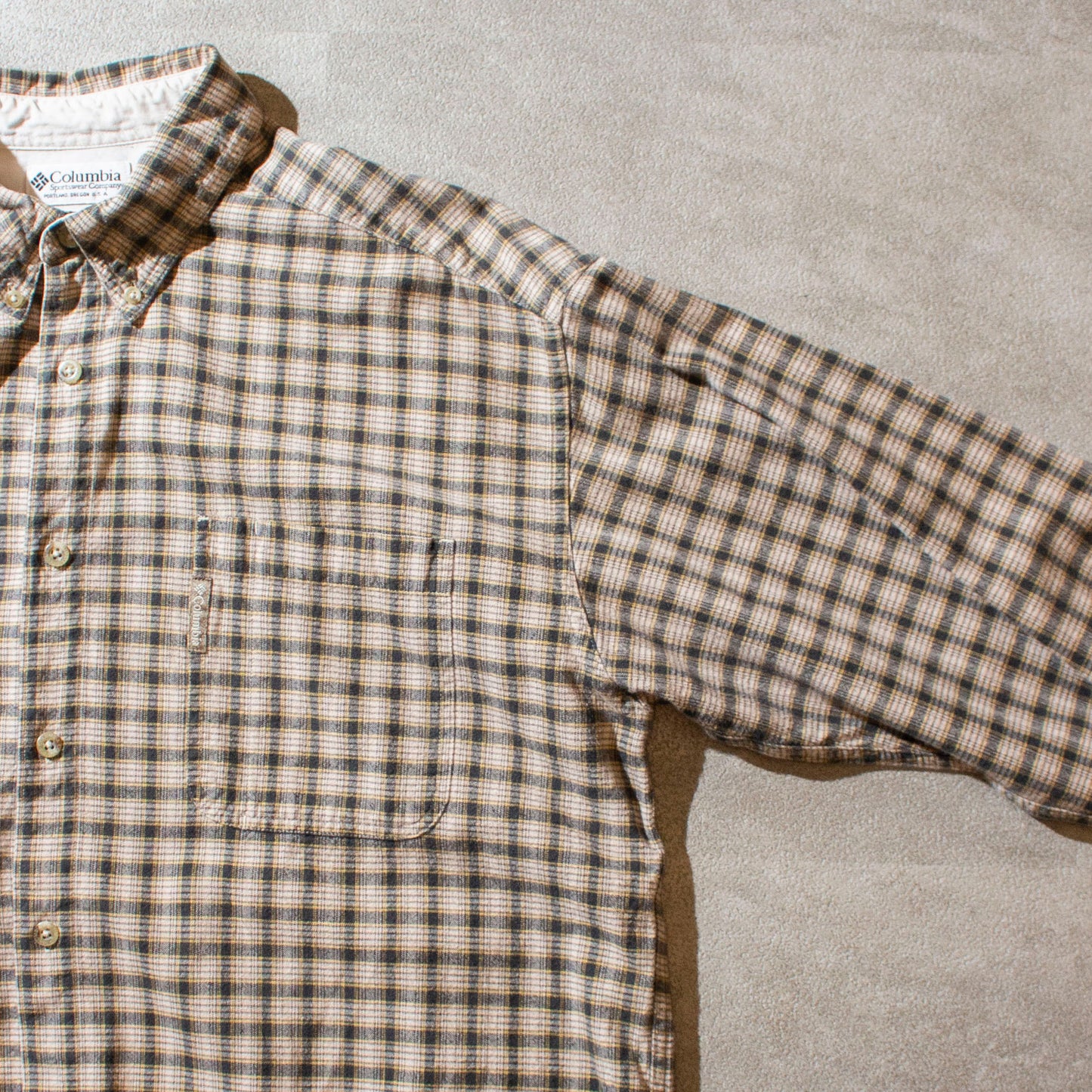 Cotton Flannel Check B.D Shirt