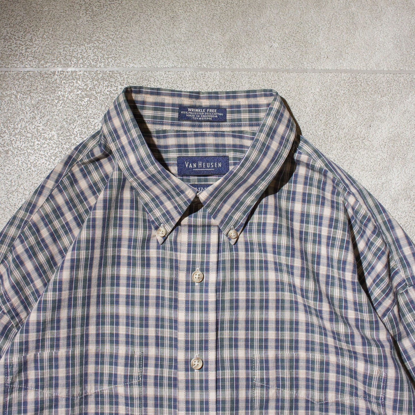 Custom Resized Check Shirt【XL】