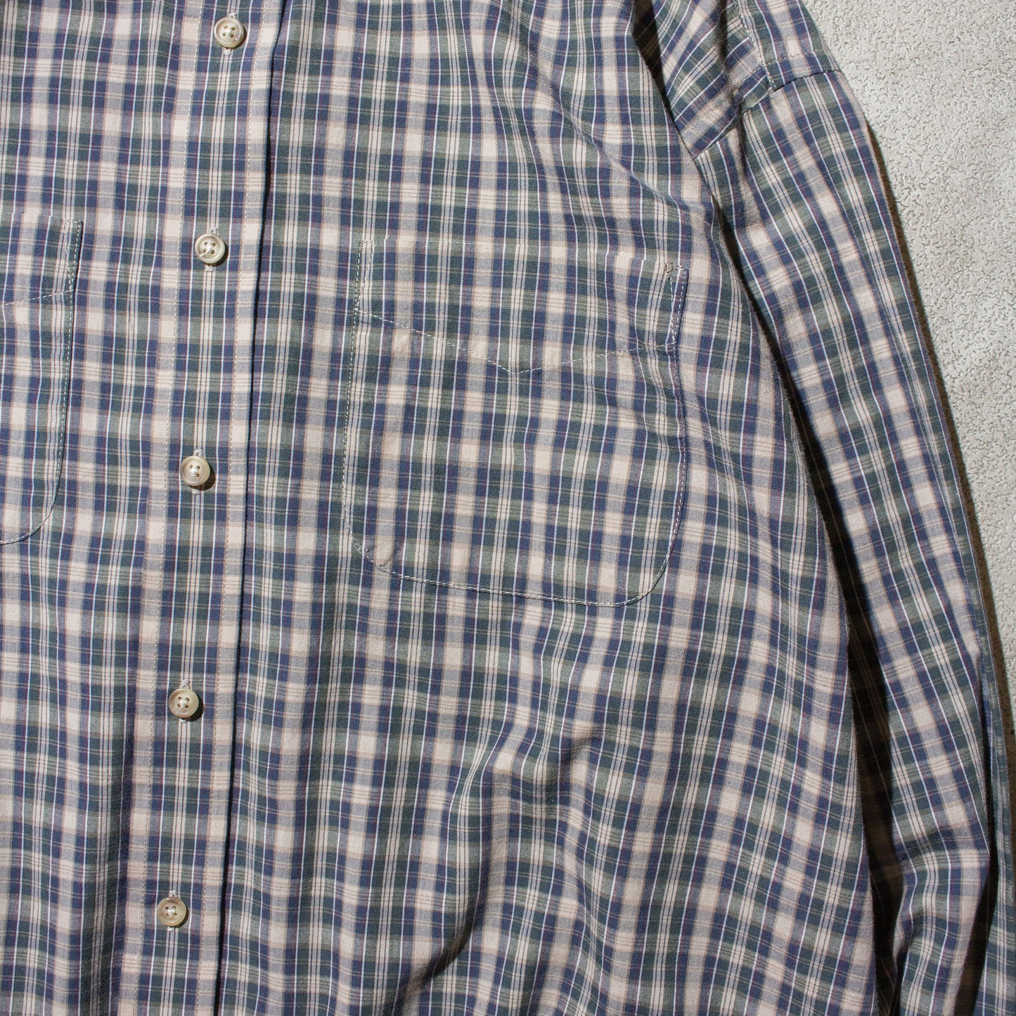 Custom Resized Check Shirt【XL】