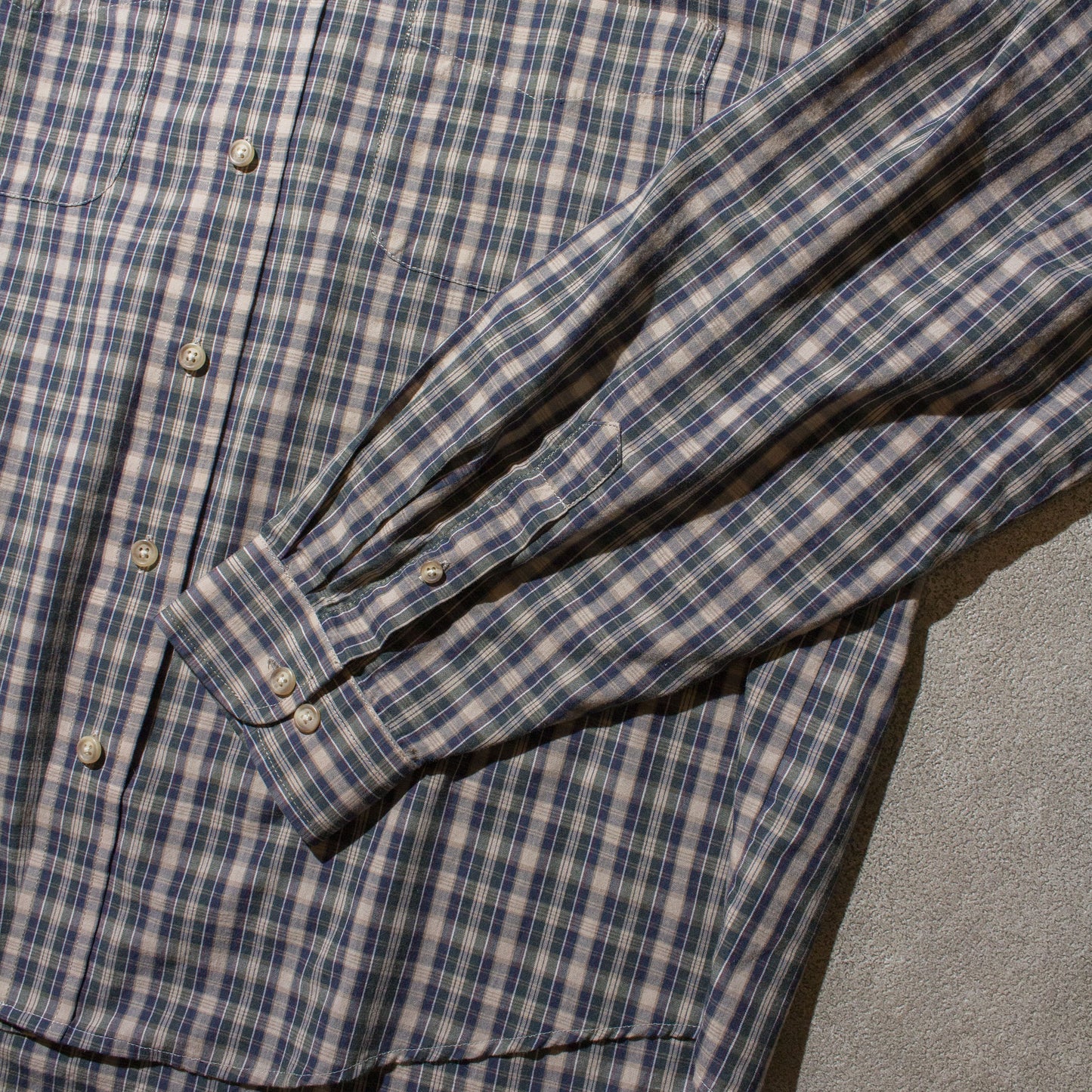 Custom Resized Check Shirt【XL】