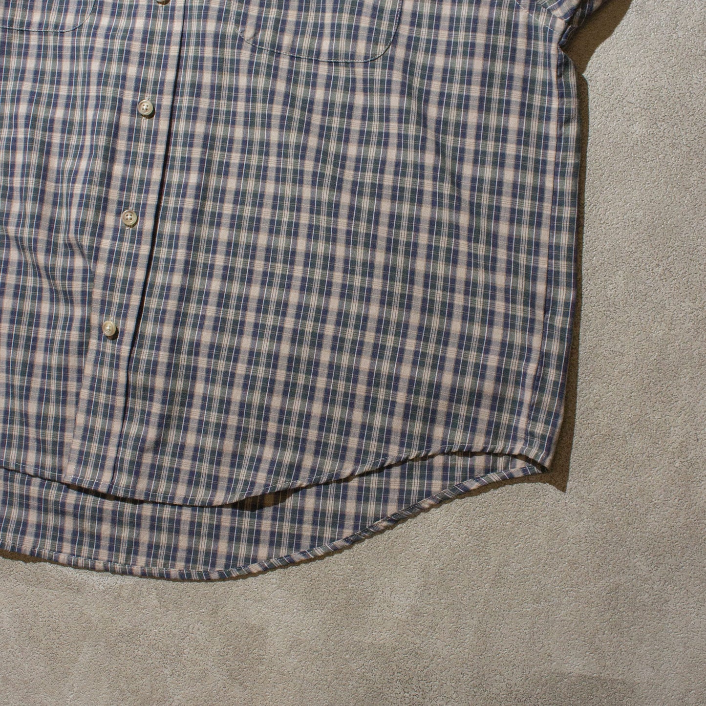 Custom Resized Check Shirt【XL】