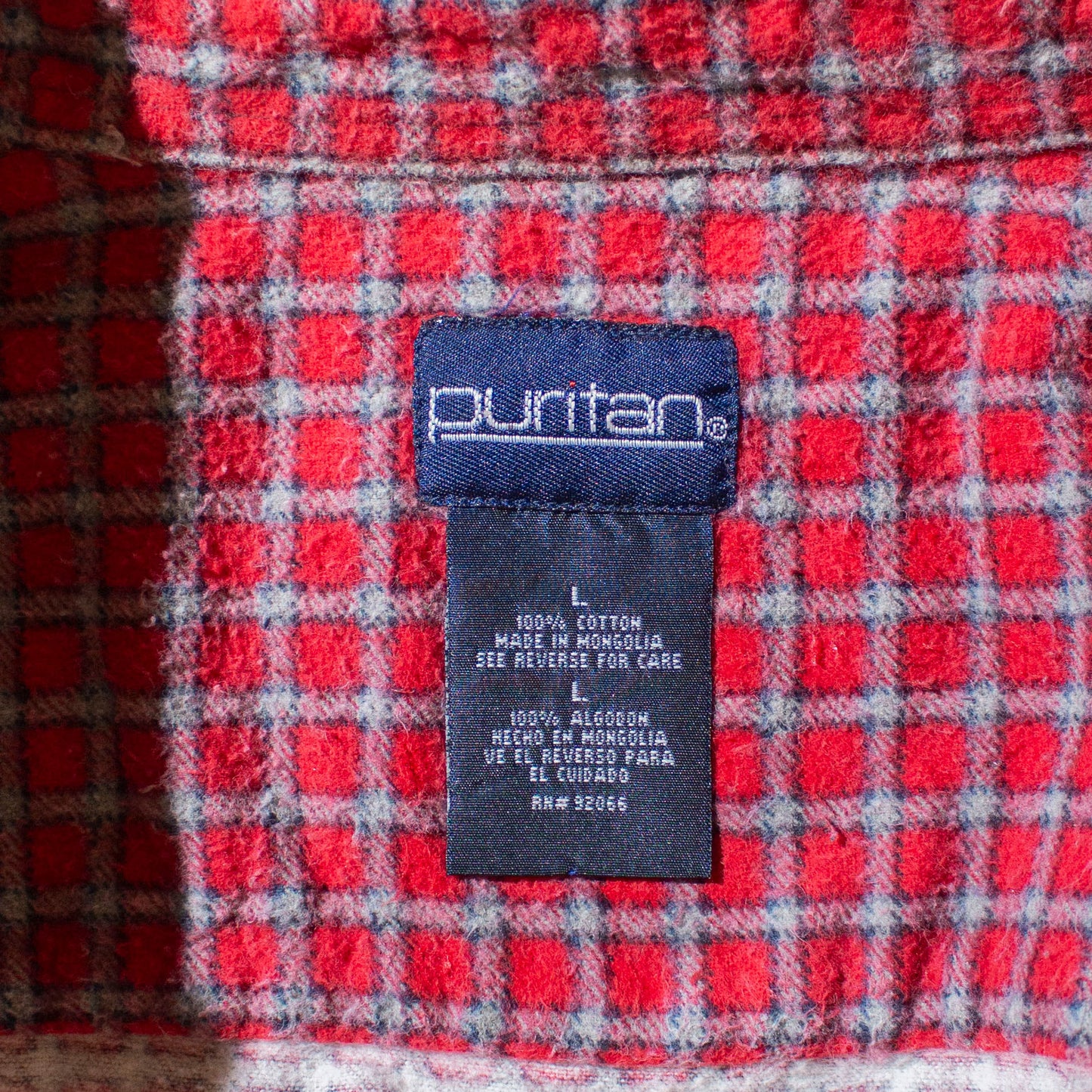Print Flannel Check B.D Shirt