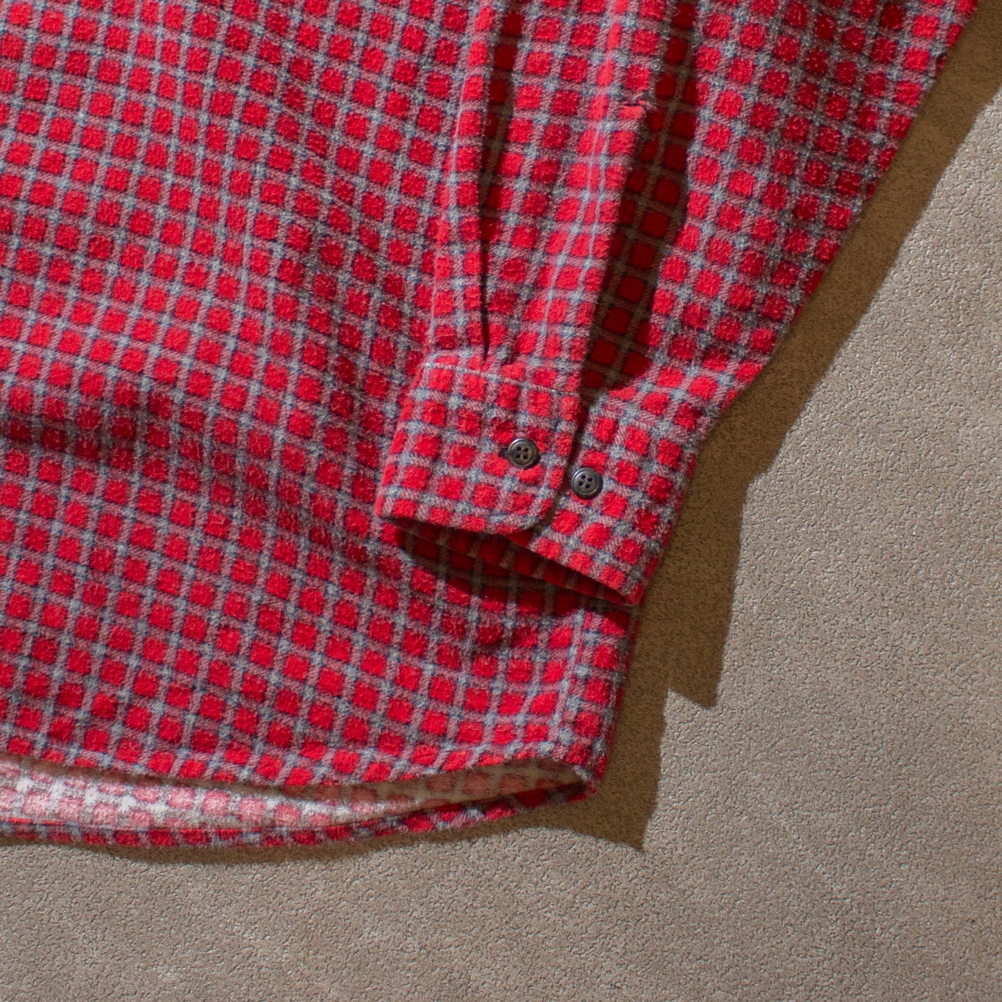 Print Flannel Check B.D Shirt