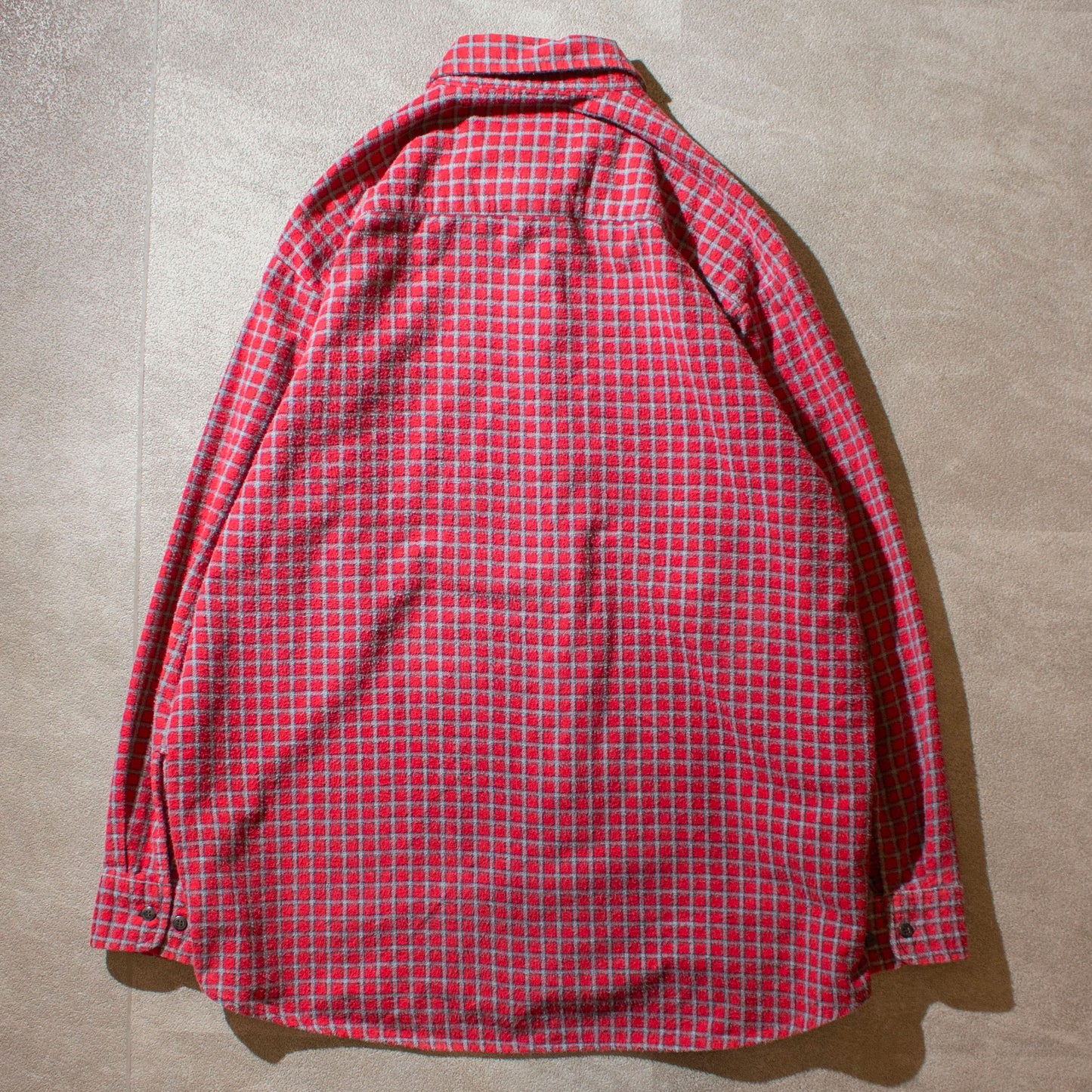 Print Flannel Check B.D Shirt