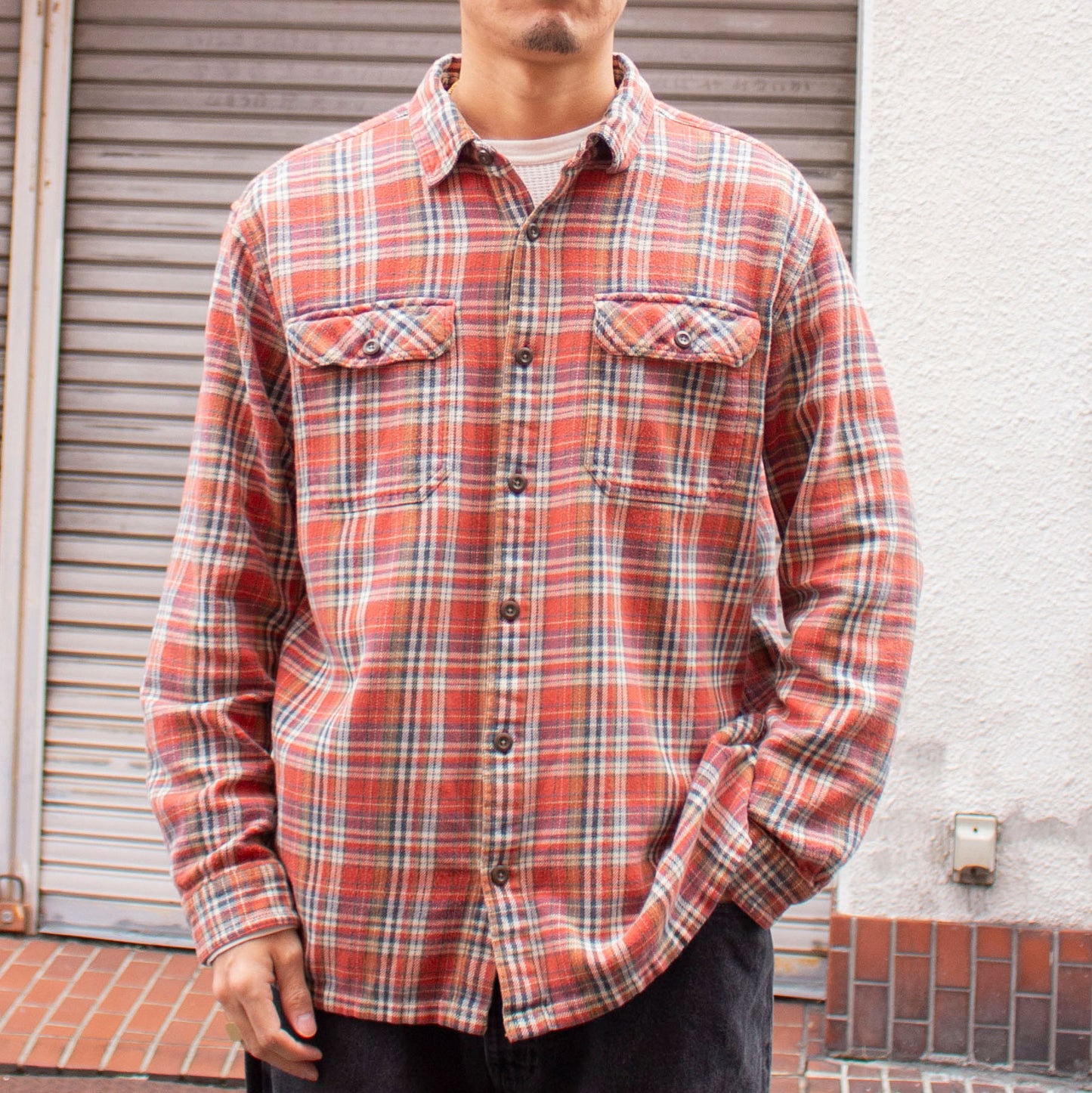 Organic Cotton Check Flannel Shirt