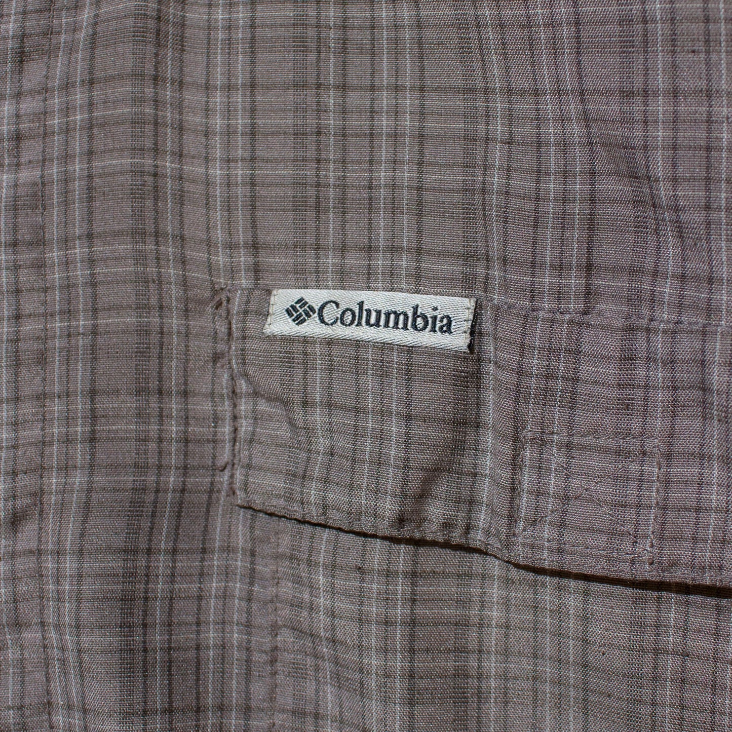 S/S "GRT" Polyester×Rayon Check B.D Shirt【M】
