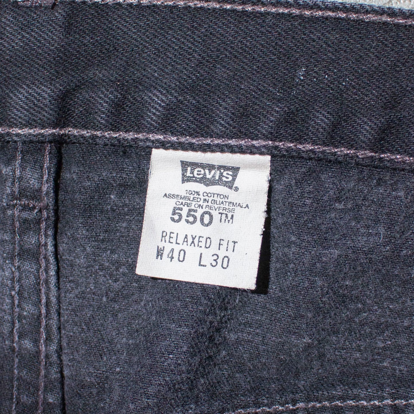 550 Relaxed Fit Denim Pants【W37×L30】
