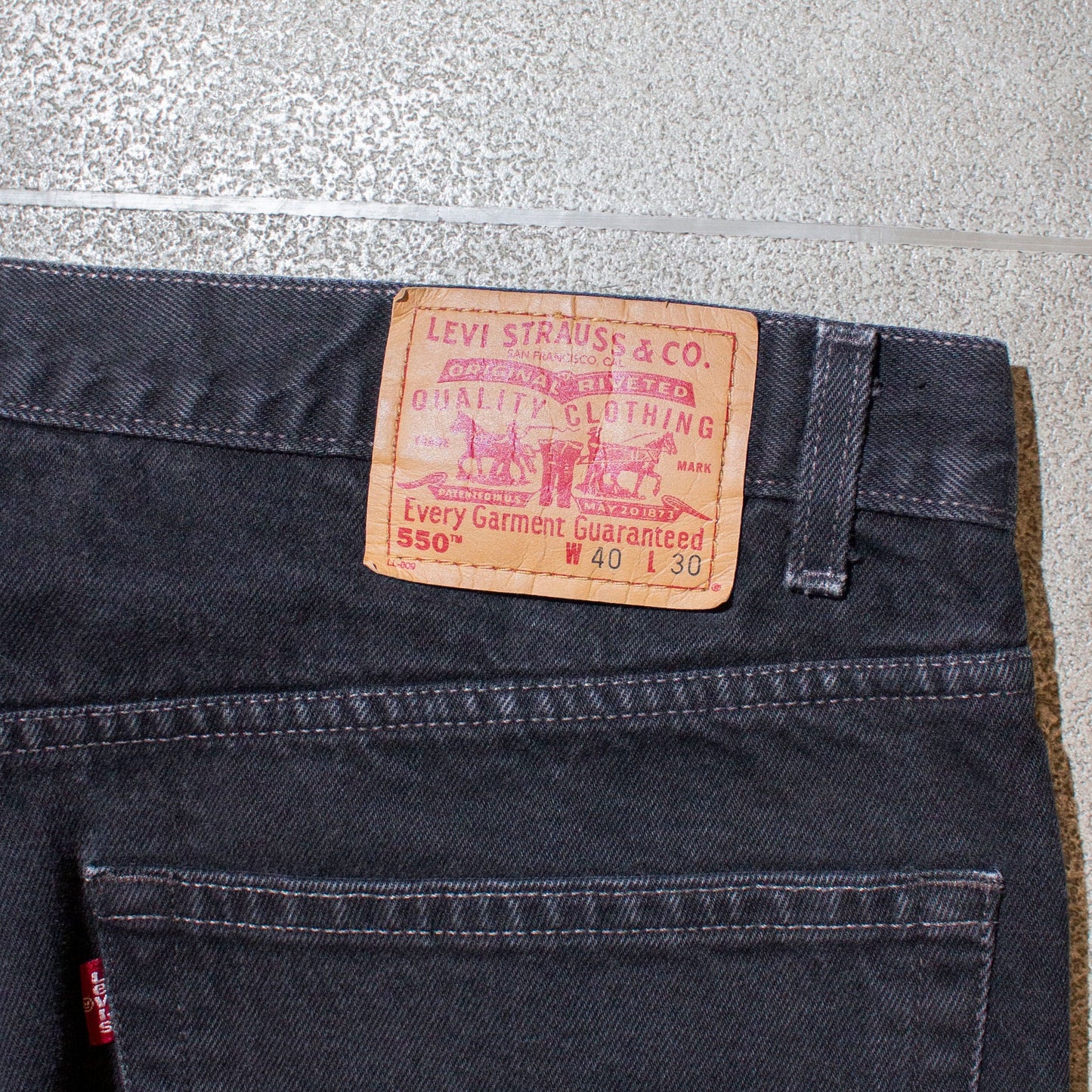 550 Relaxed Fit Denim Pants【W37×L30】
