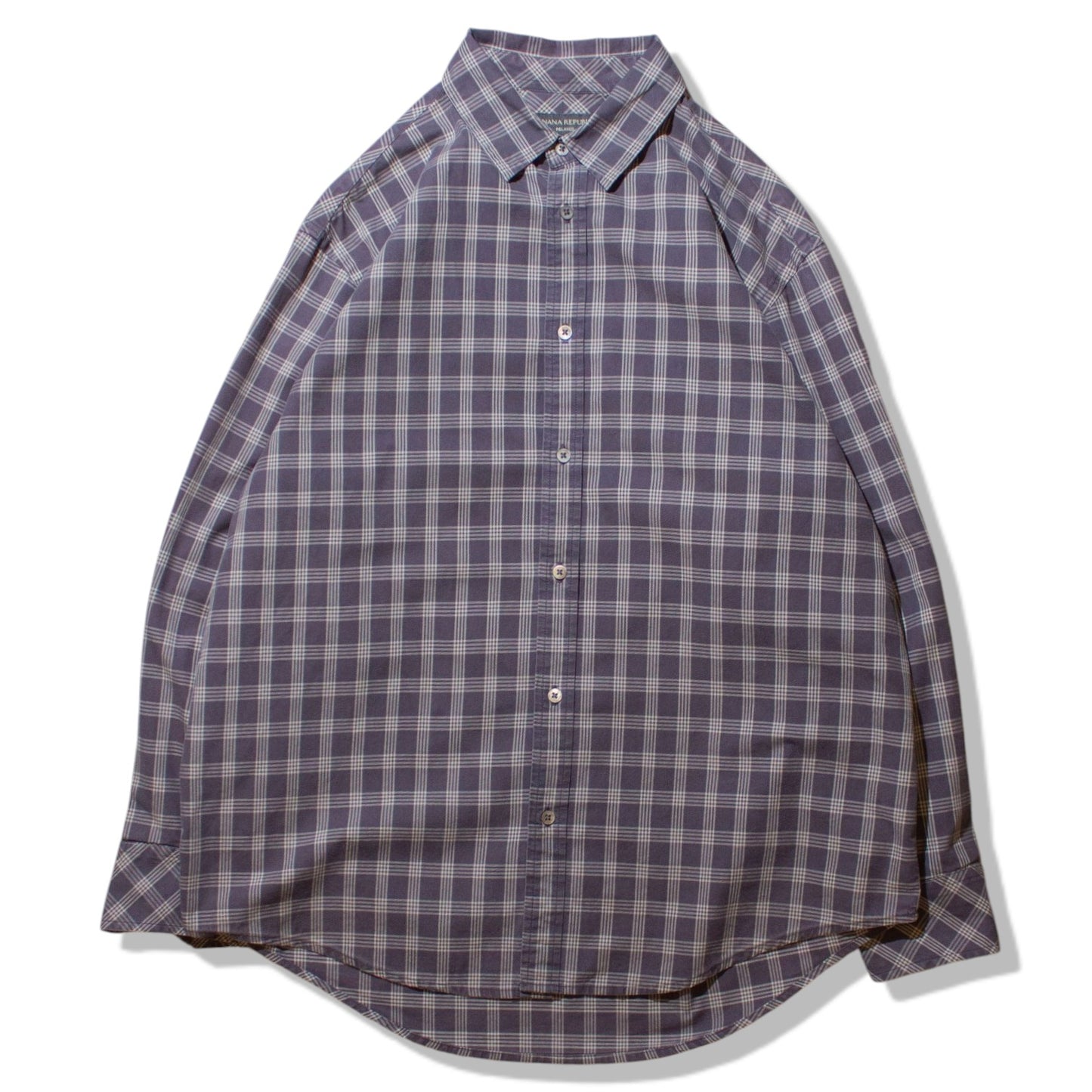 Cotton Check Shirt【L】