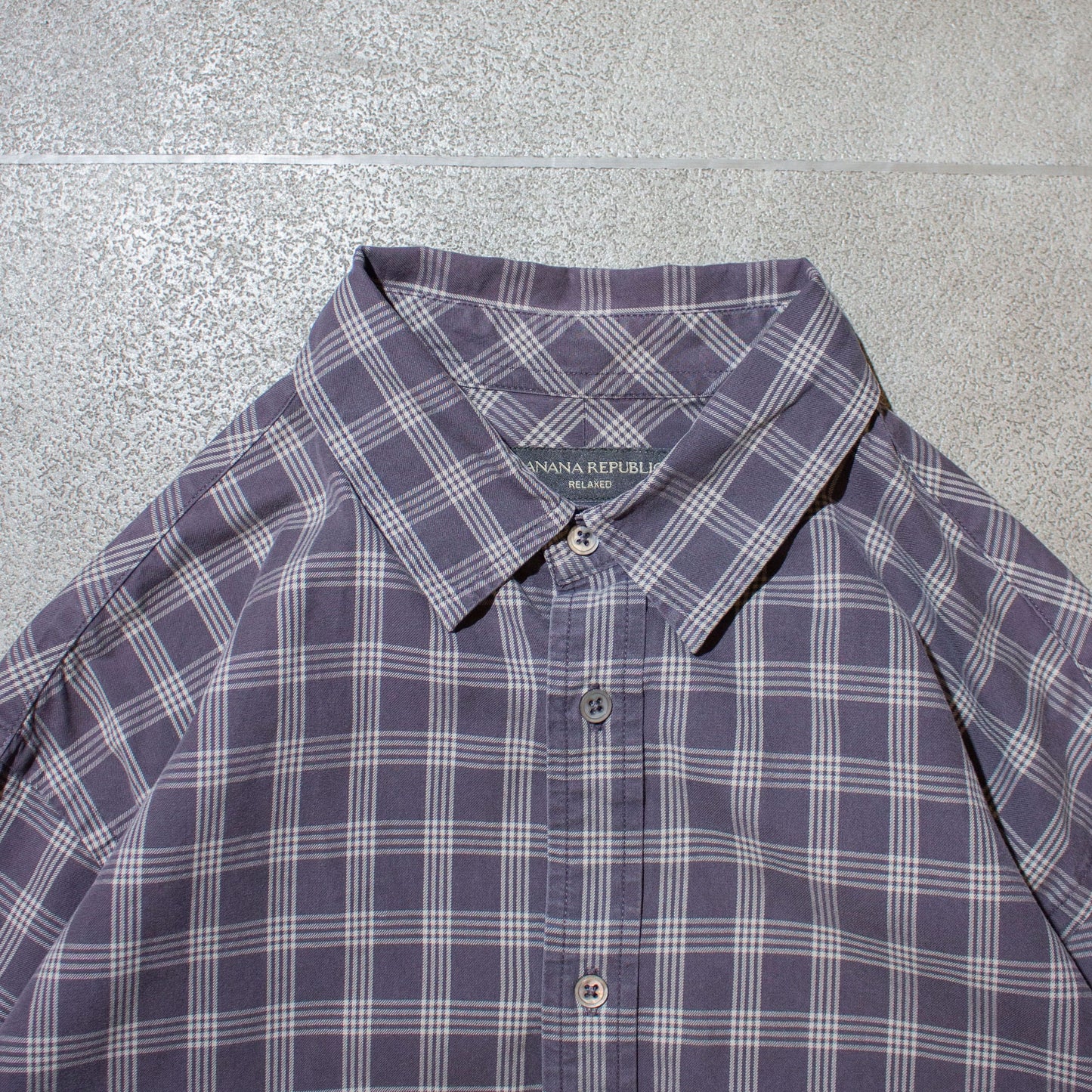 Cotton Check Shirt【L】