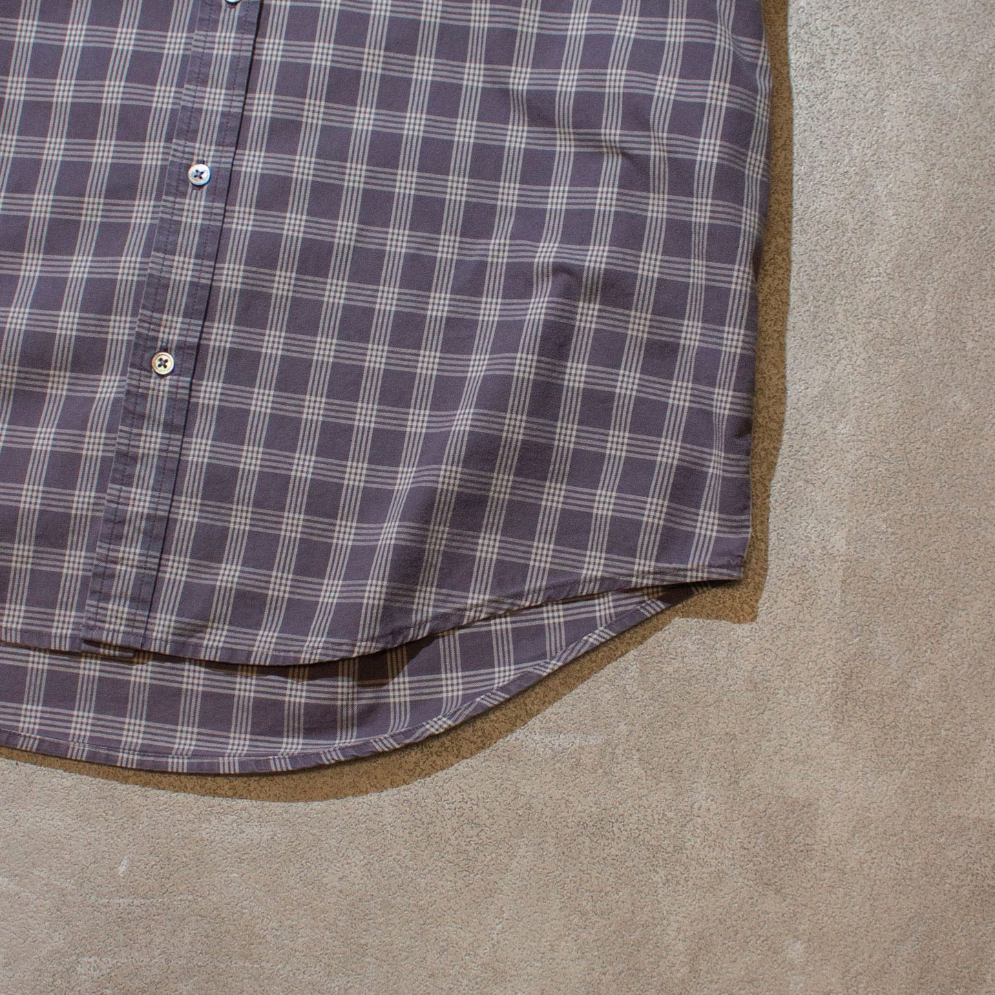 Cotton Check Shirt【L】