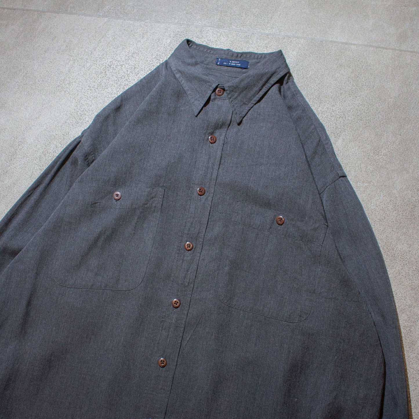 Rayon Regular Collar Shirt【XL】
