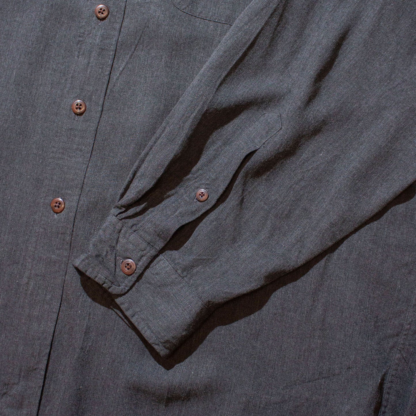 Rayon Regular Collar Shirt【XL】