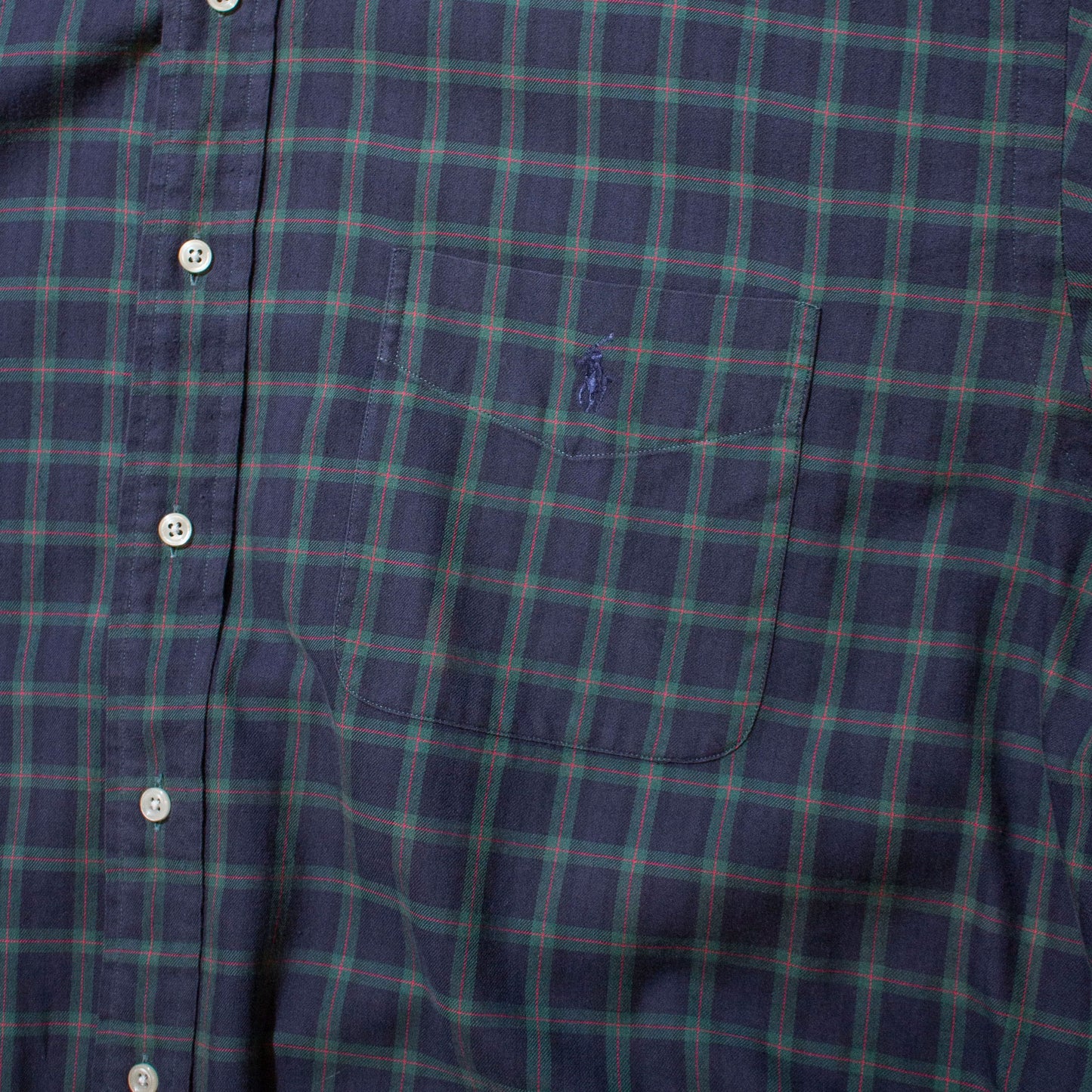 "BIG SHIRT" Cotton Check Shirt【L】
