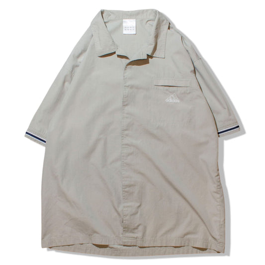 S/S Cotton×Poly Open Collar Shirt【About L】