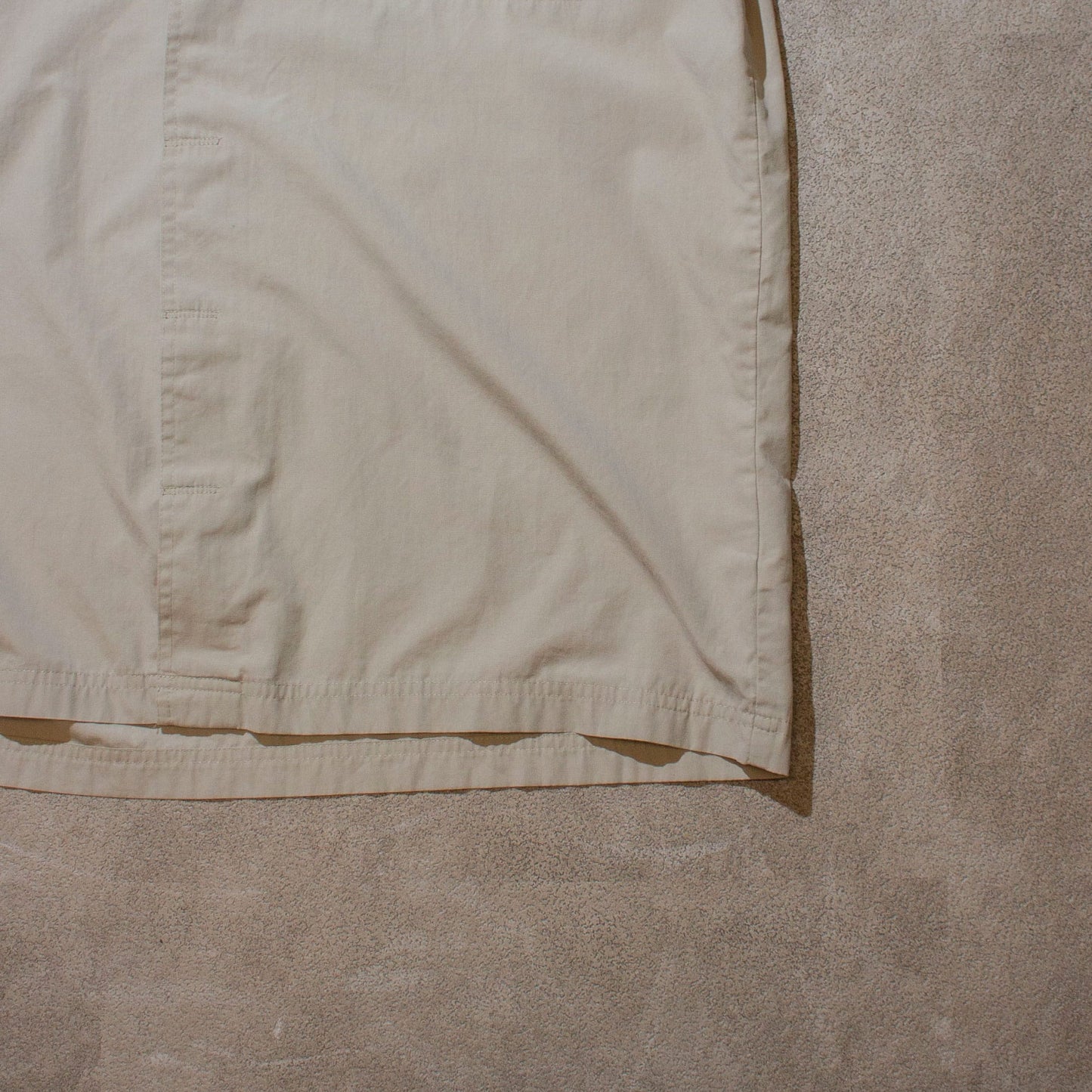 S/S Cotton×Poly Open Collar Shirt【About L】
