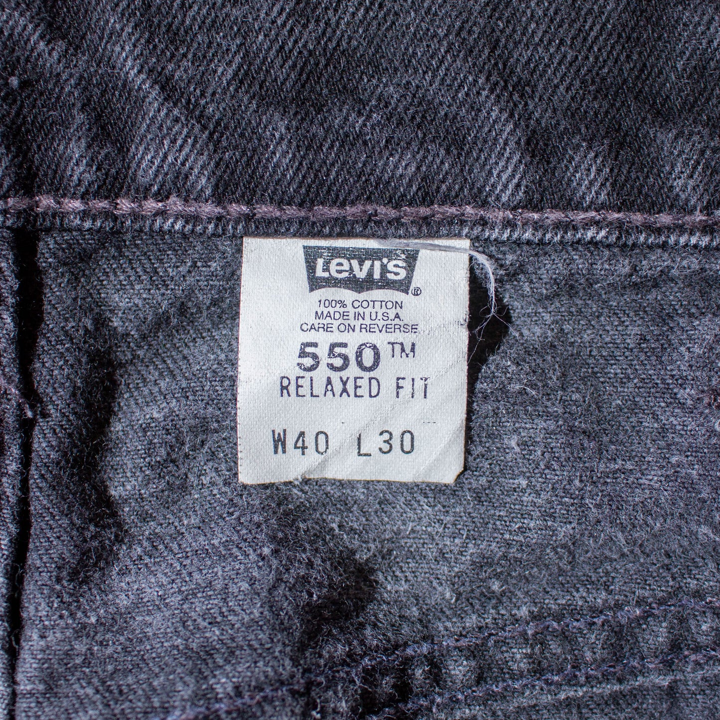 "Relax Fit" Denim Pants Made in U.S.A.