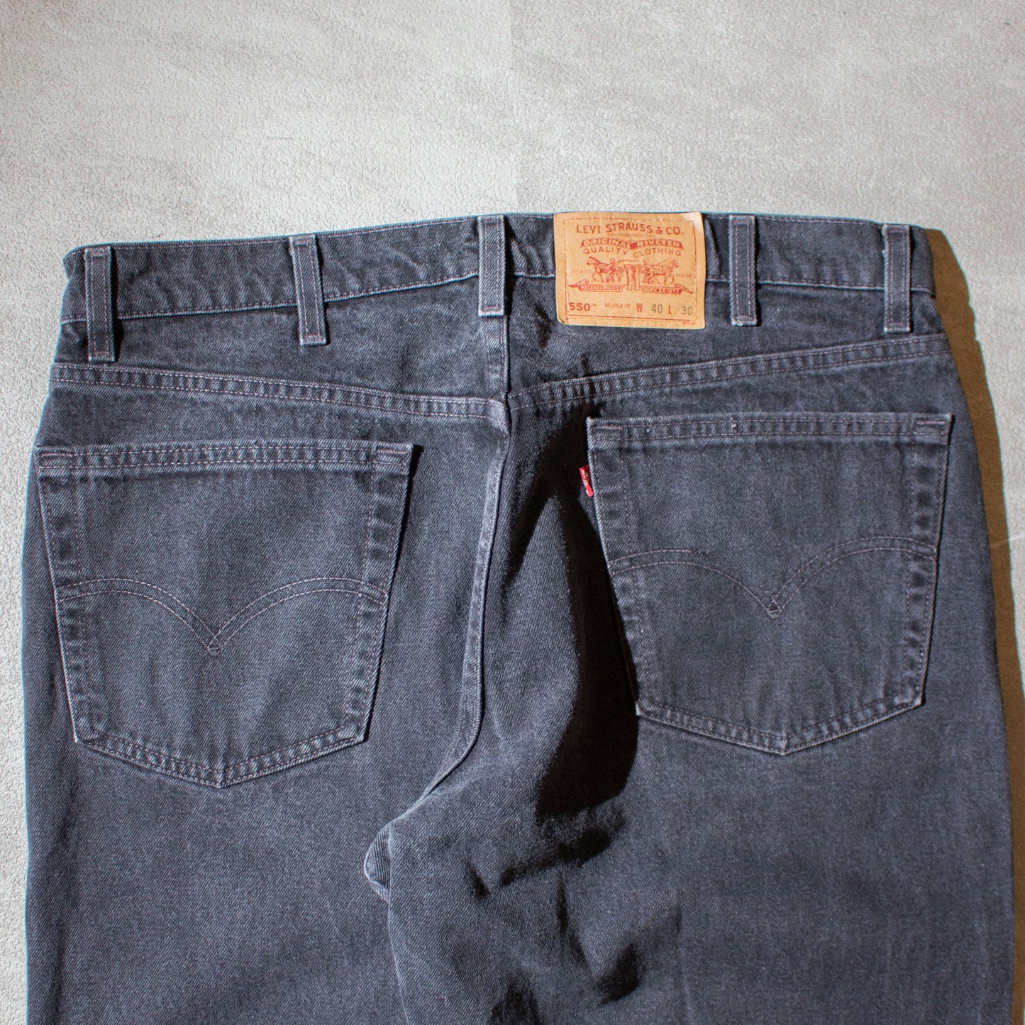 "Relax Fit" Denim Pants Made in U.S.A.