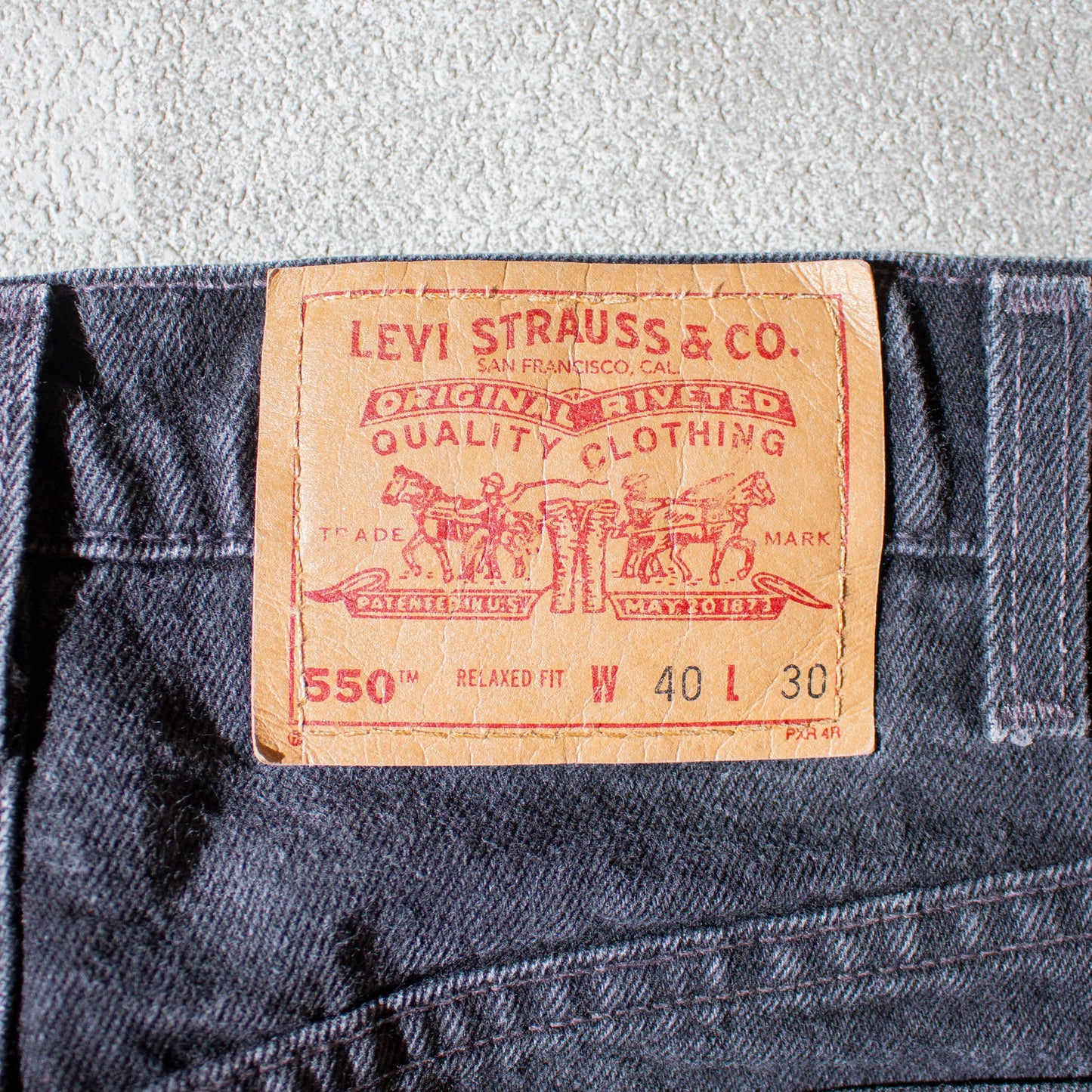 "Relax Fit" Denim Pants Made in U.S.A.